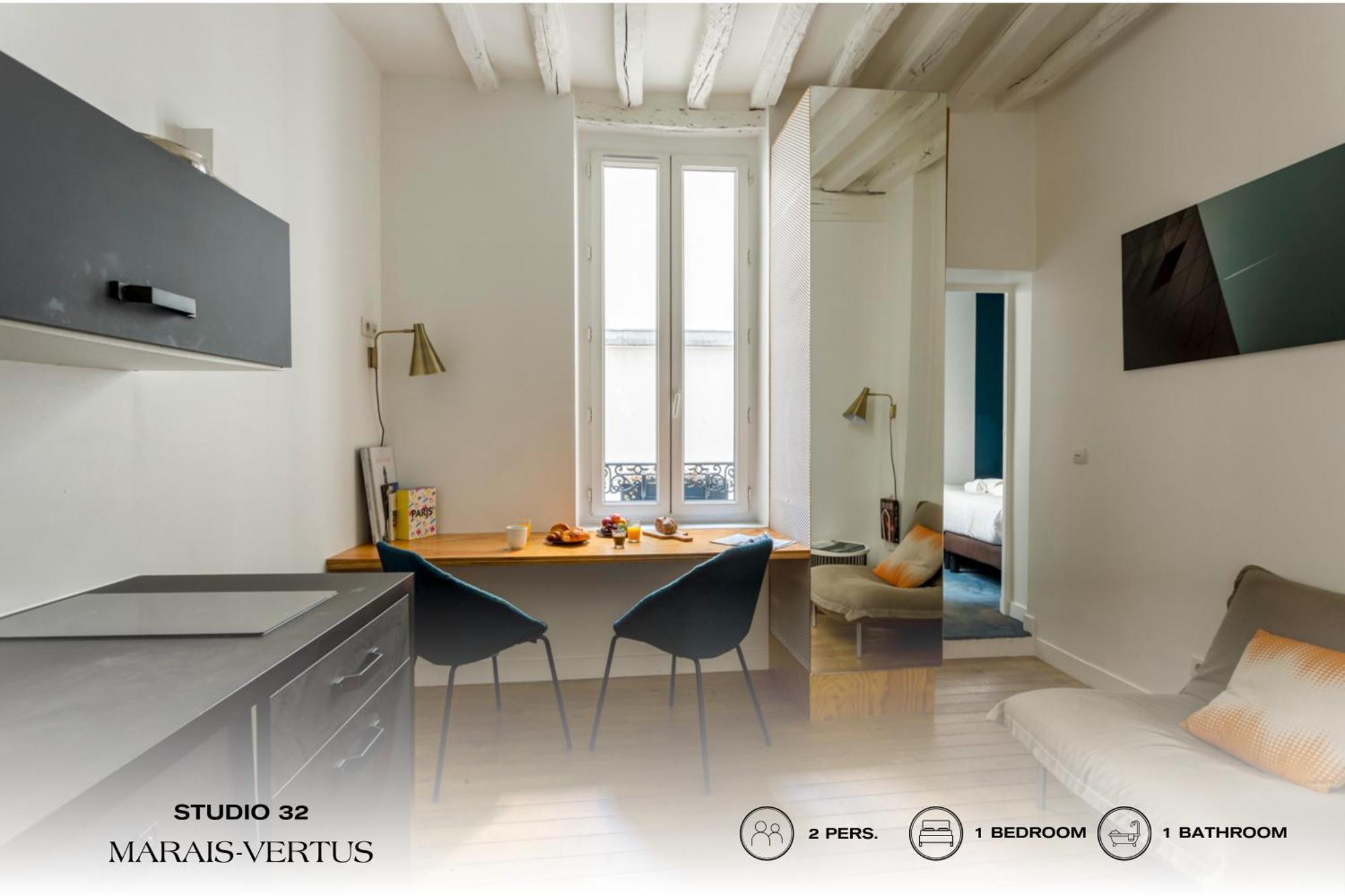 Beauquartier - Marais, Vertus Parigi