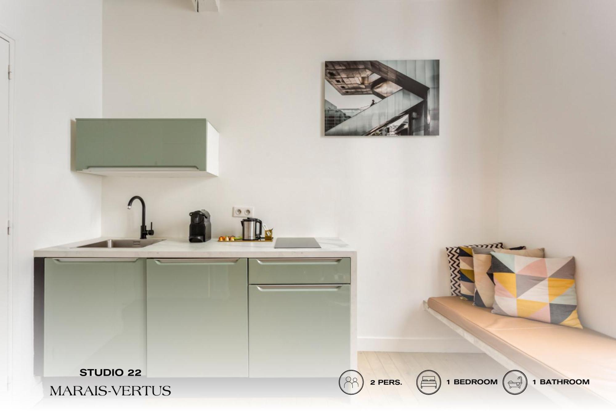 Appartamento Beauquartier - Marais, Vertus