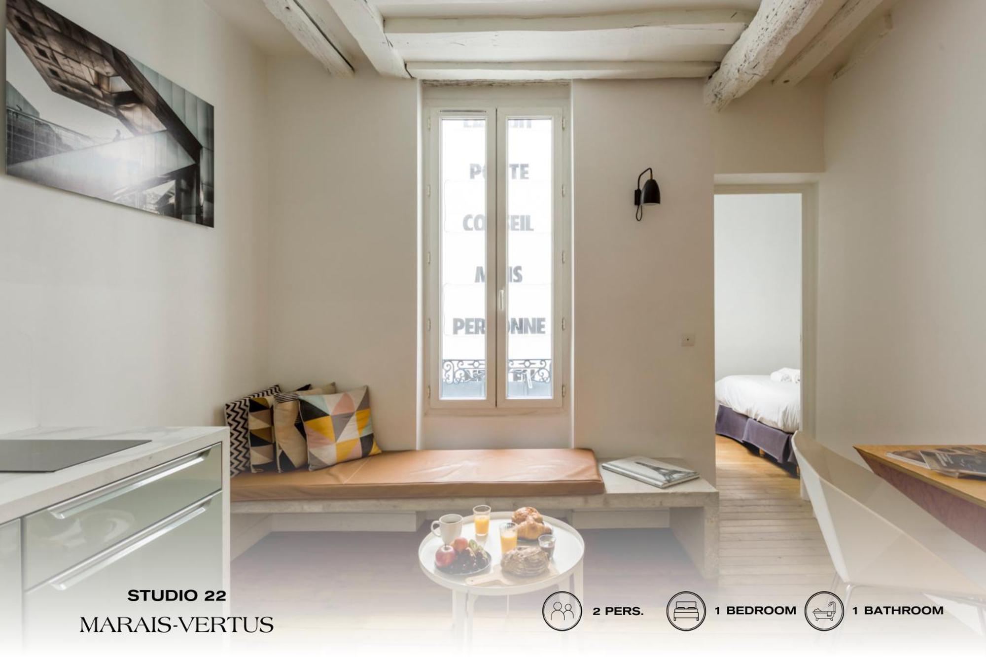 Beauquartier - Marais, Vertus Parigi
