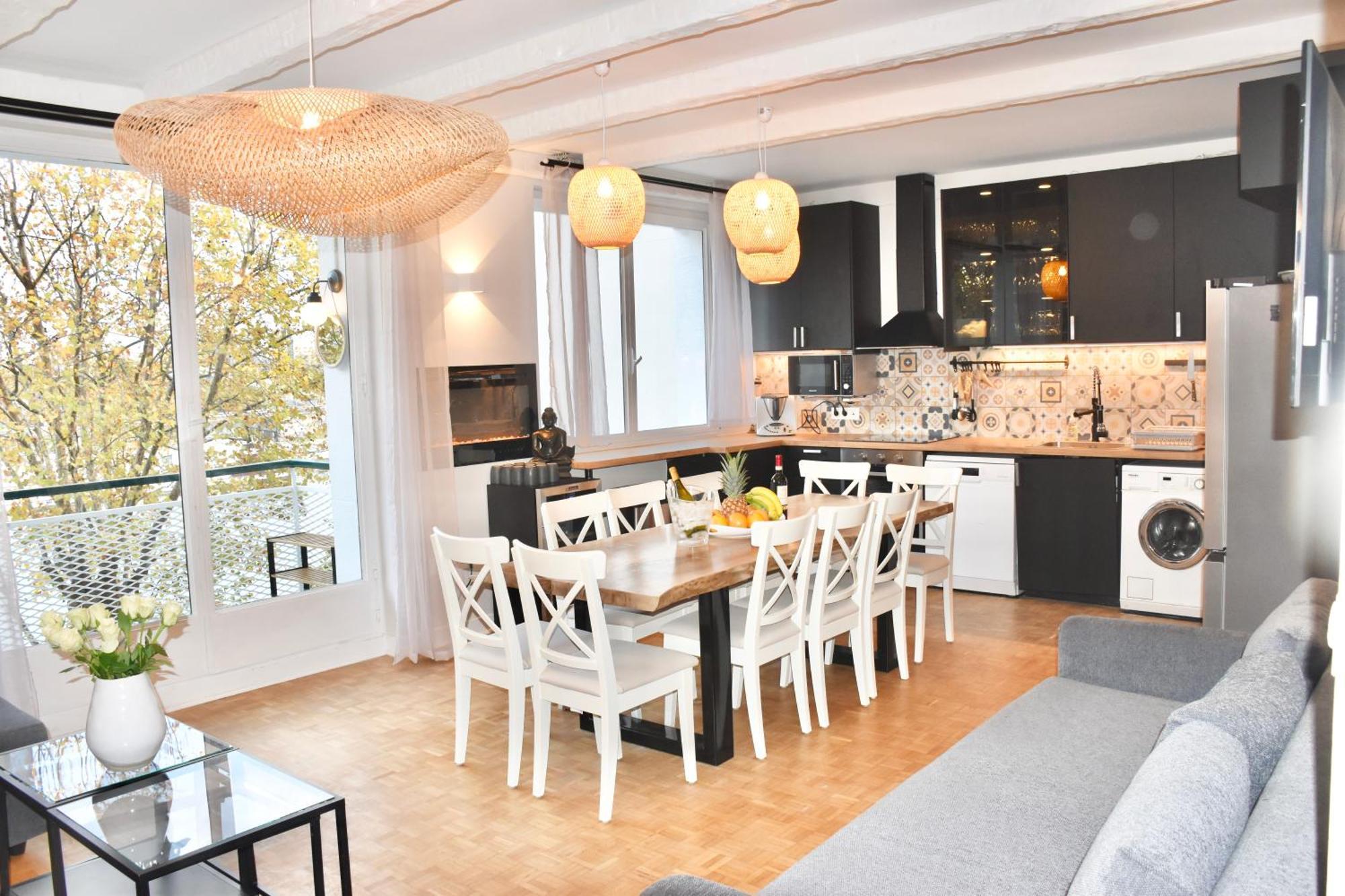 Parisnicostay - Cosy 4 Bedrooms Flat Seine River Apartment *