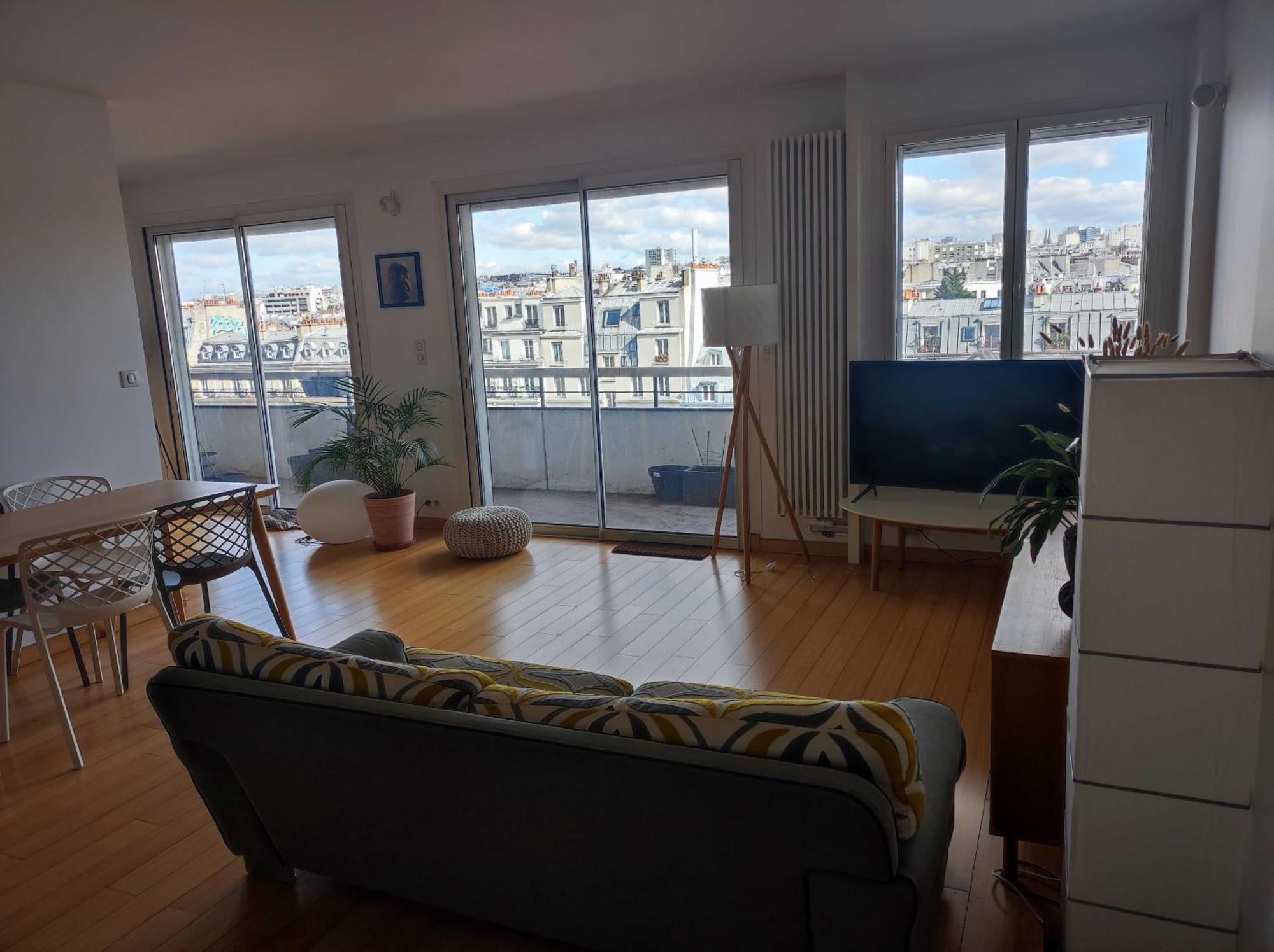 Amazing 70m2 Flat With Large Terrace And 2 Large Beds Parigi