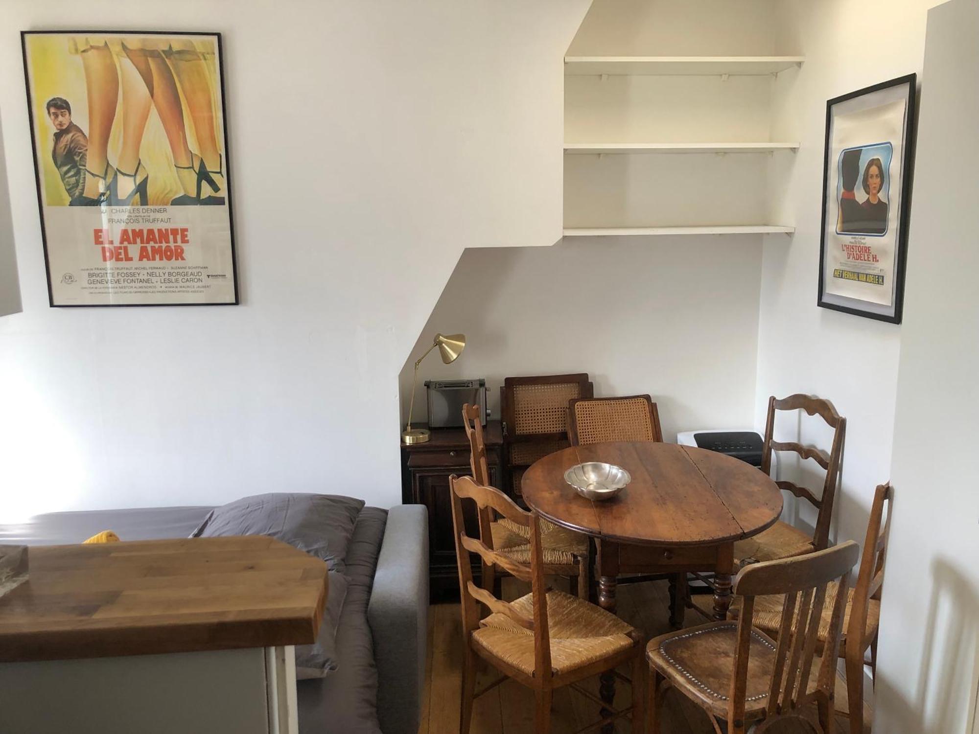 Apartment 2 Pieces Sous Les Toits 6 Personnes Calme Lumineux Equipe