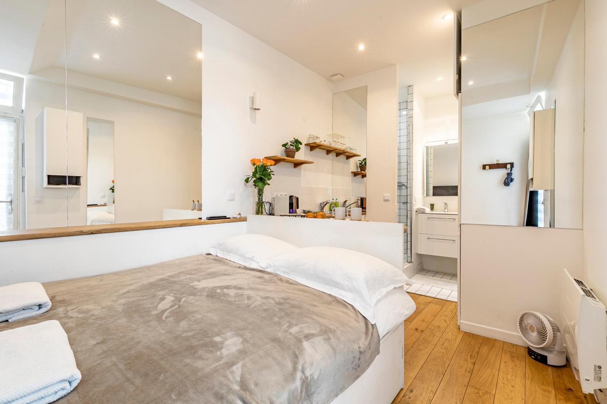 Apartment 3° Centre Marais -cocon Calme *