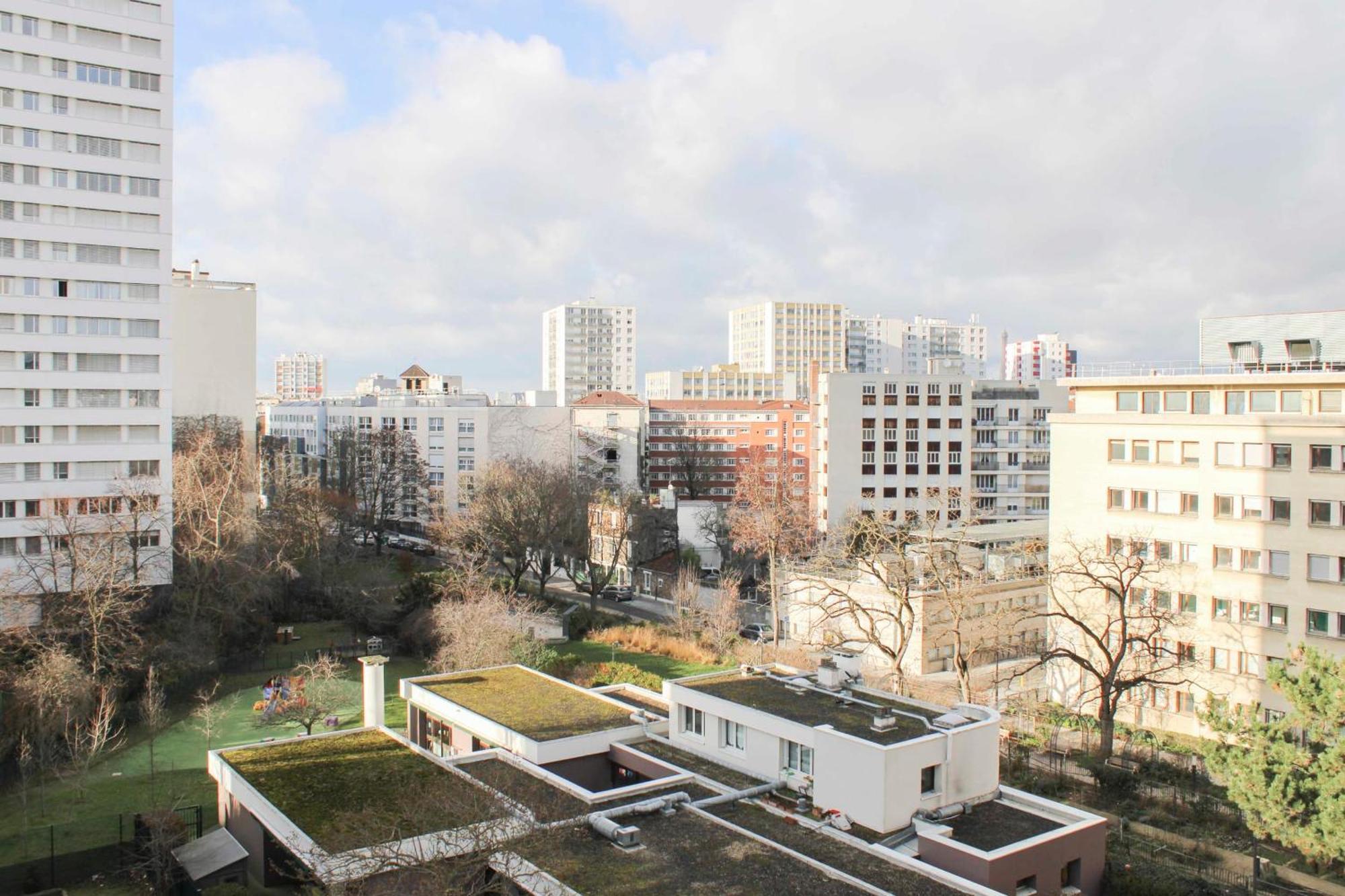 Apartment Bright Nest - View On The Top Of The Eiffel Tower *