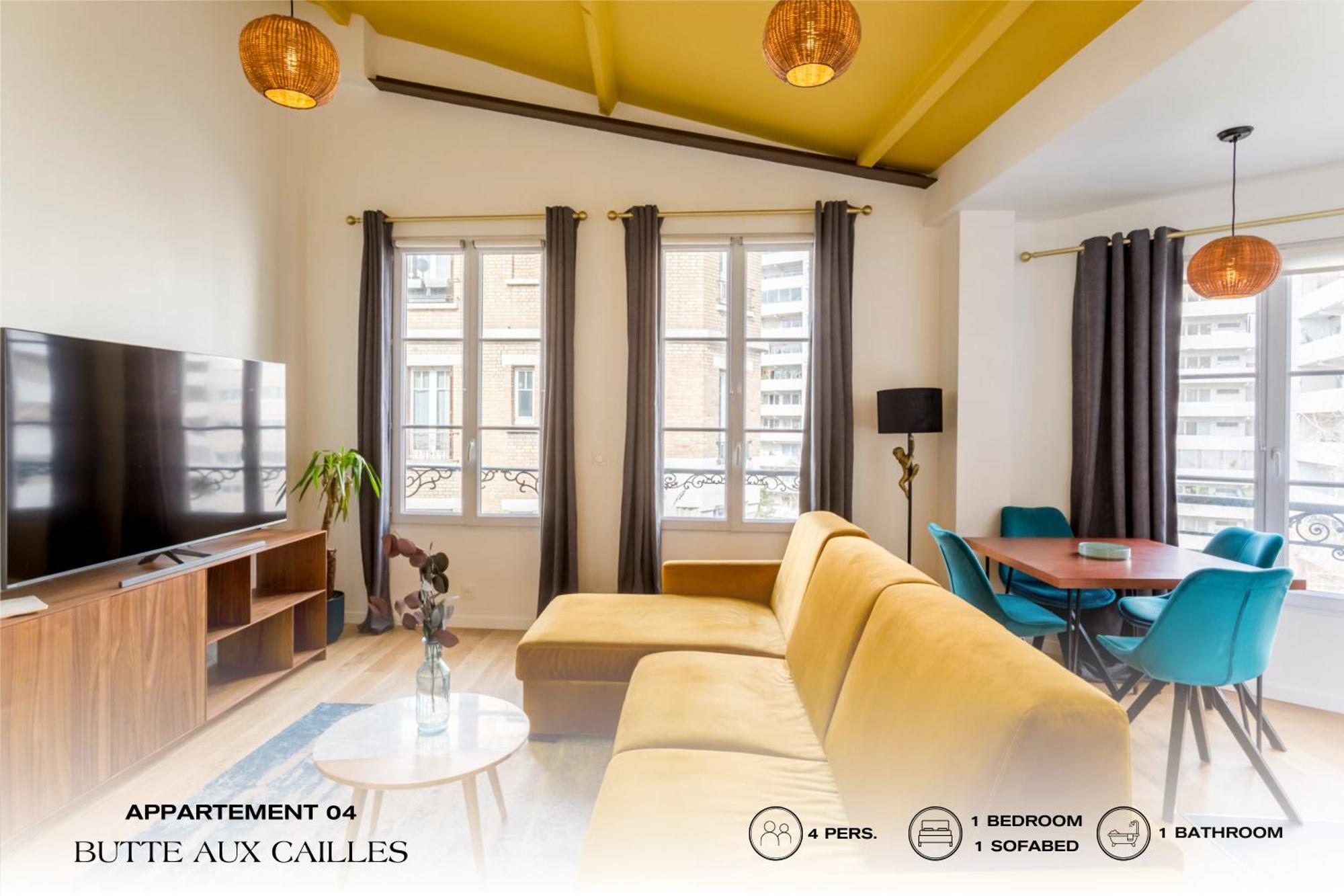 Beauquartier - Butte Aux Cailles I Appartamento *