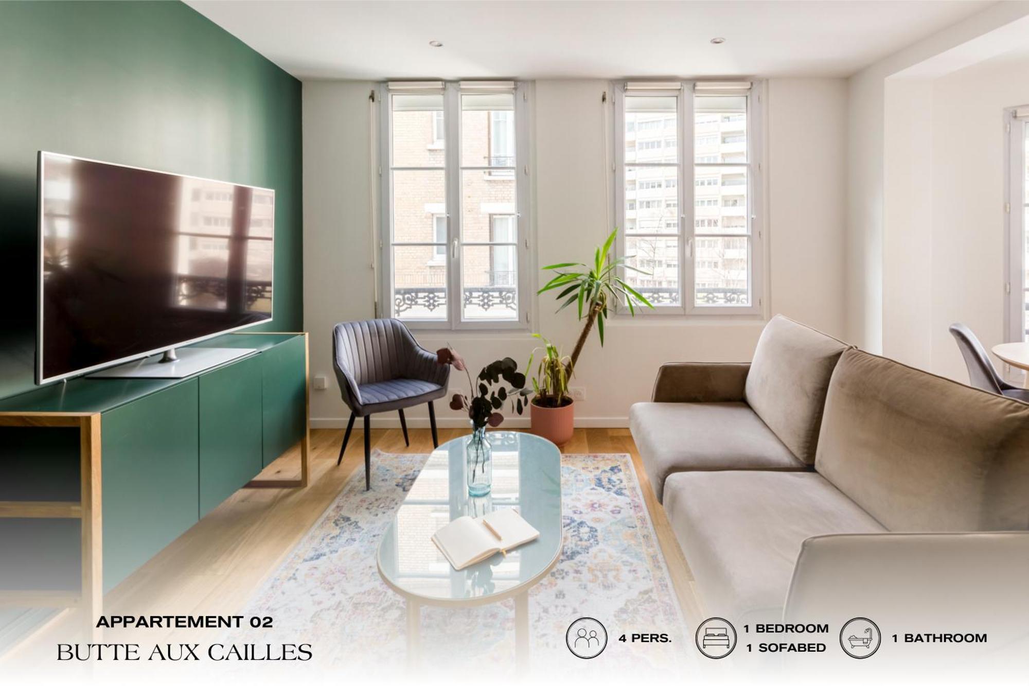 Beauquartier - Butte Aux Cailles I Appartamento Parigi