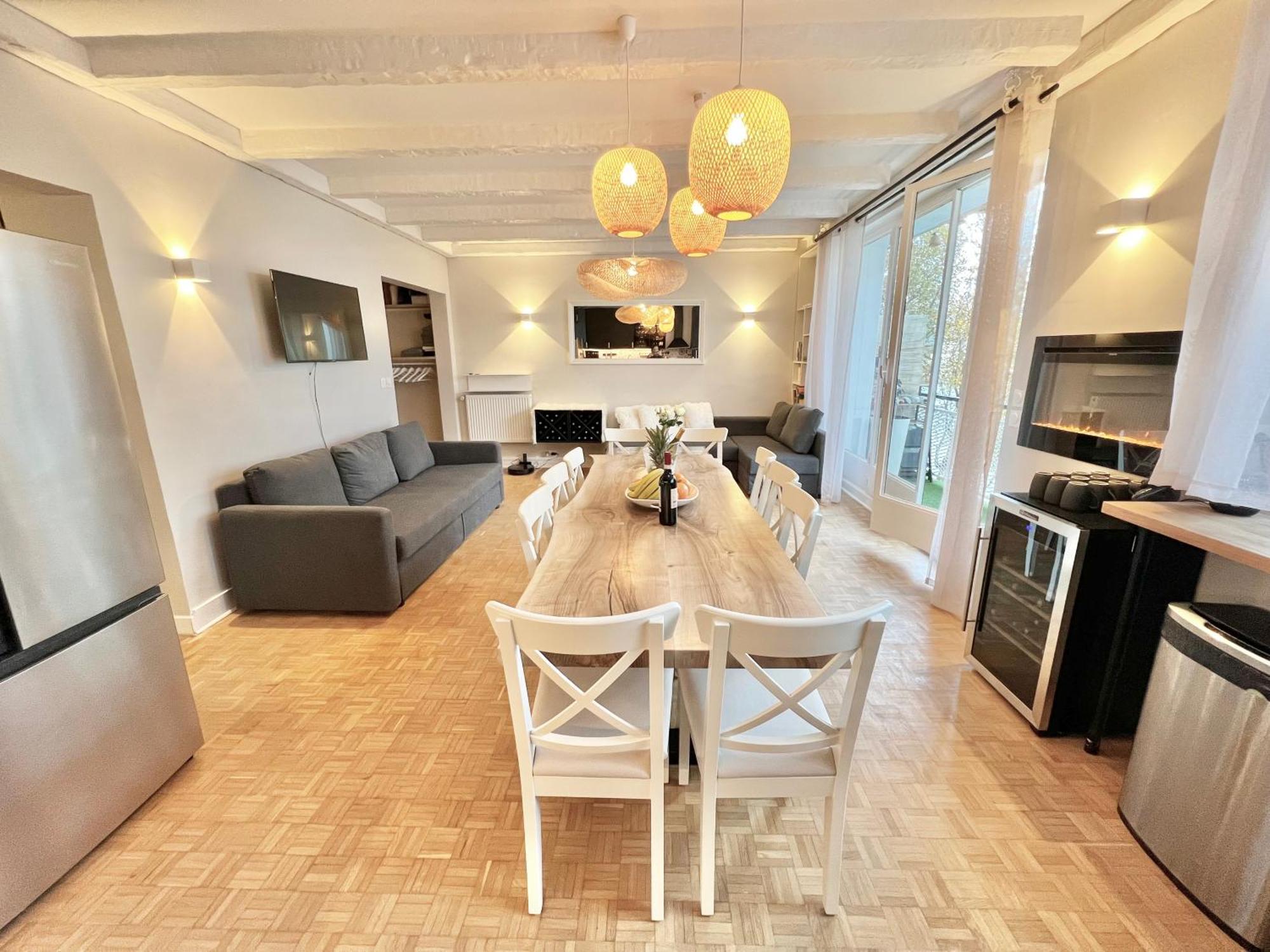 Parisnicostay - Cosy 4 Bedrooms Flat Seine River Apartment Paris