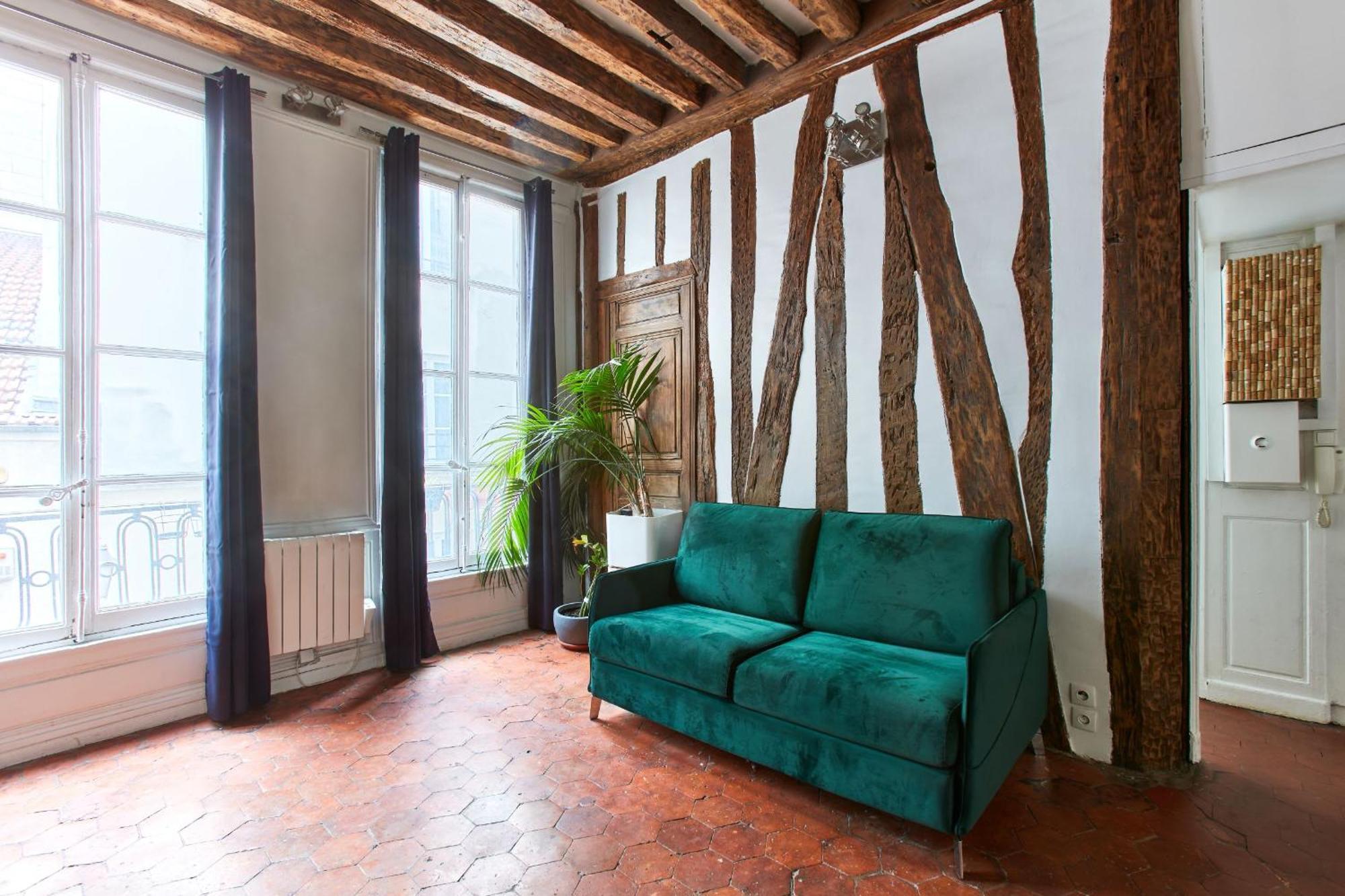Appartamento Heart Of & Montorgueil - 1br - Cityapartmentstay Parigi