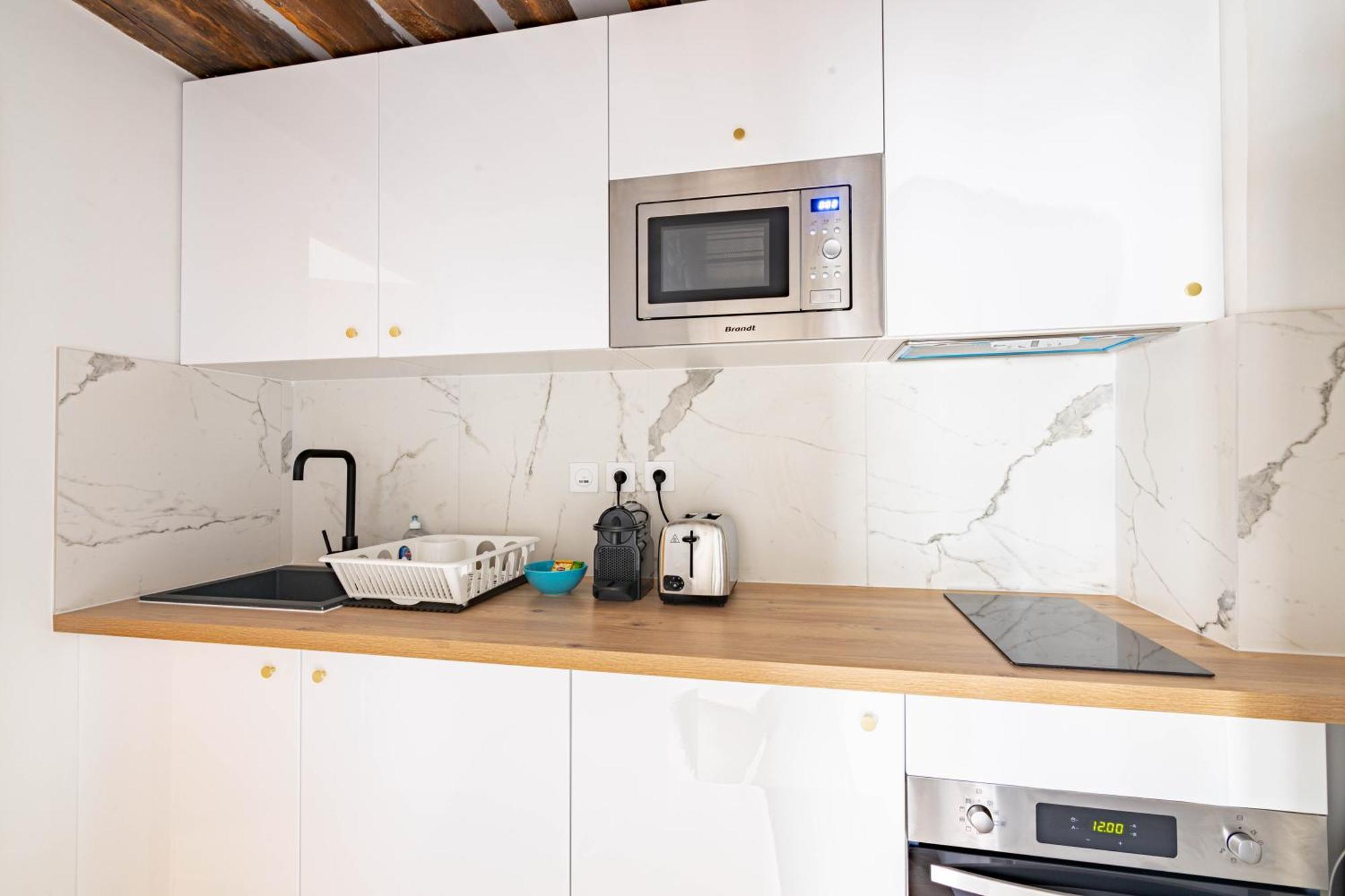 Appartamento Quartier Fontaine Chatelet Les Halles Free Netflix *