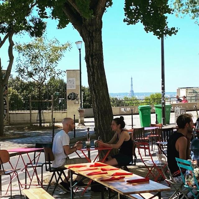 Charming Bright Sunny In Belleville Paris