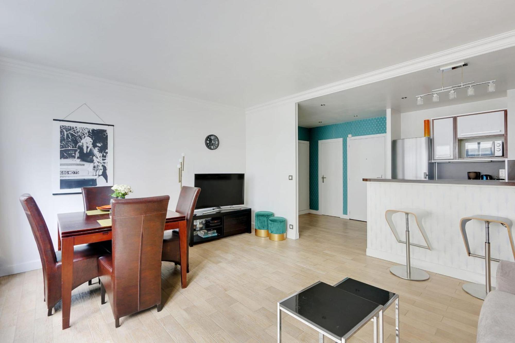 Bibliotheque Francois Mitterand - Beautiful Bright Apartment Paris