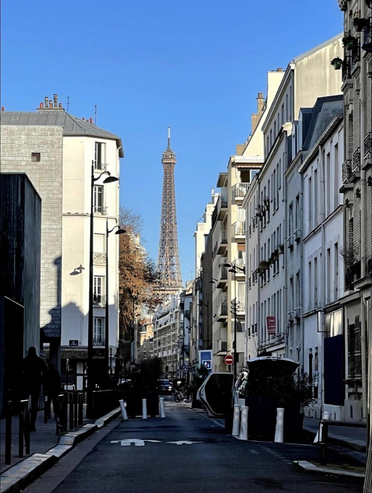Apartment Eiffel Tour Cosy Chesterfield Paris