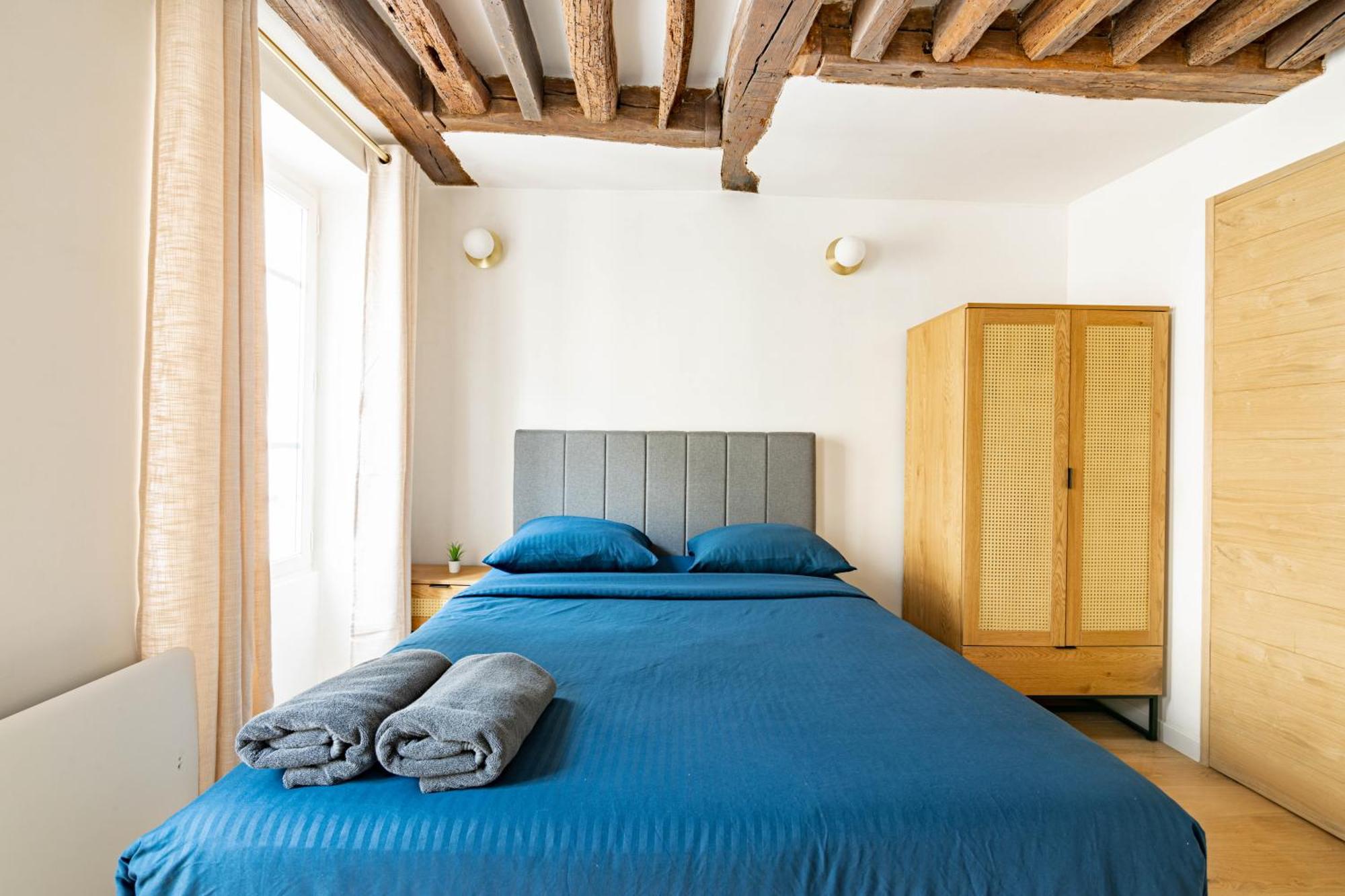 Appartamento Quartier Fontaine Chatelet Les Halles Free Netflix Parigi