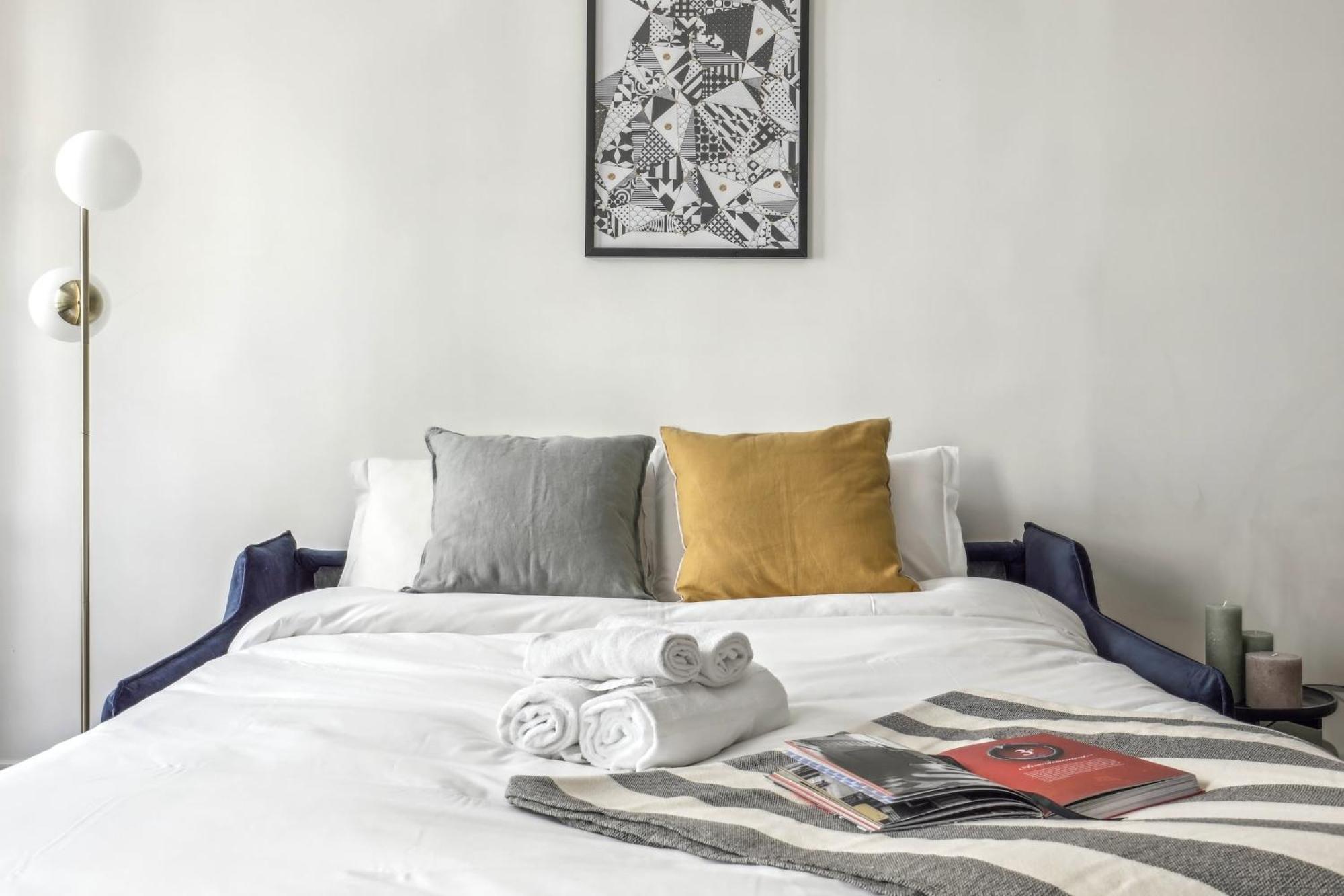 Le Marais 1br Place Saint Appartamento *