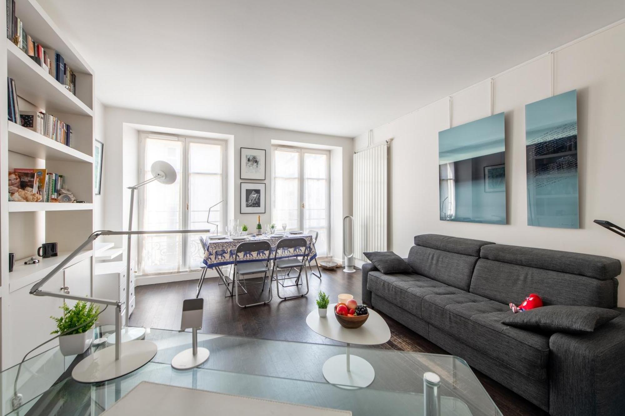 Appartamento Charming 4 Guests At Galeries Lafayette And Printemps 9th Ard With Air Conditioning Parigi