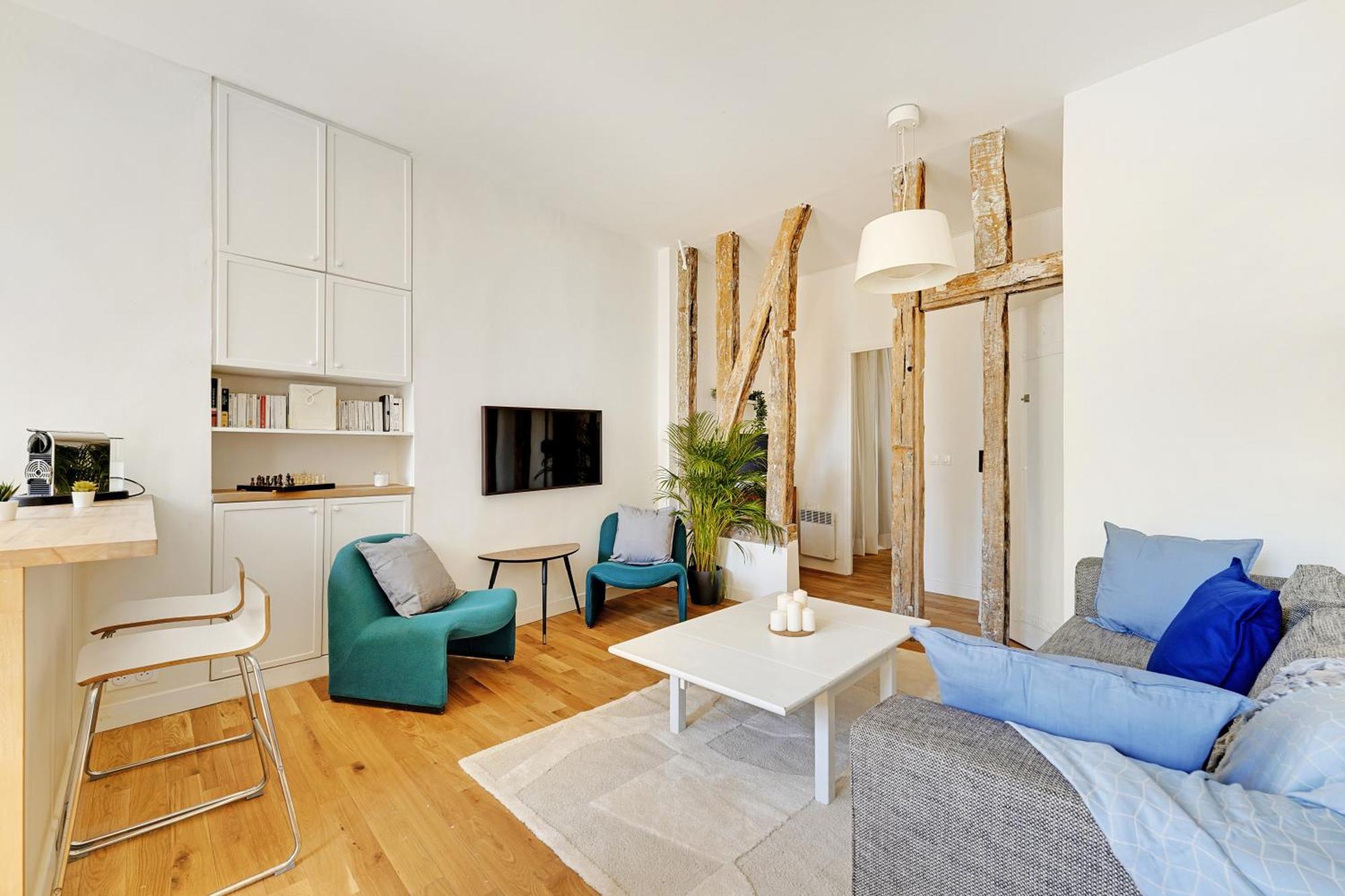 Superbe T2 Bon Marches Rive Gauche