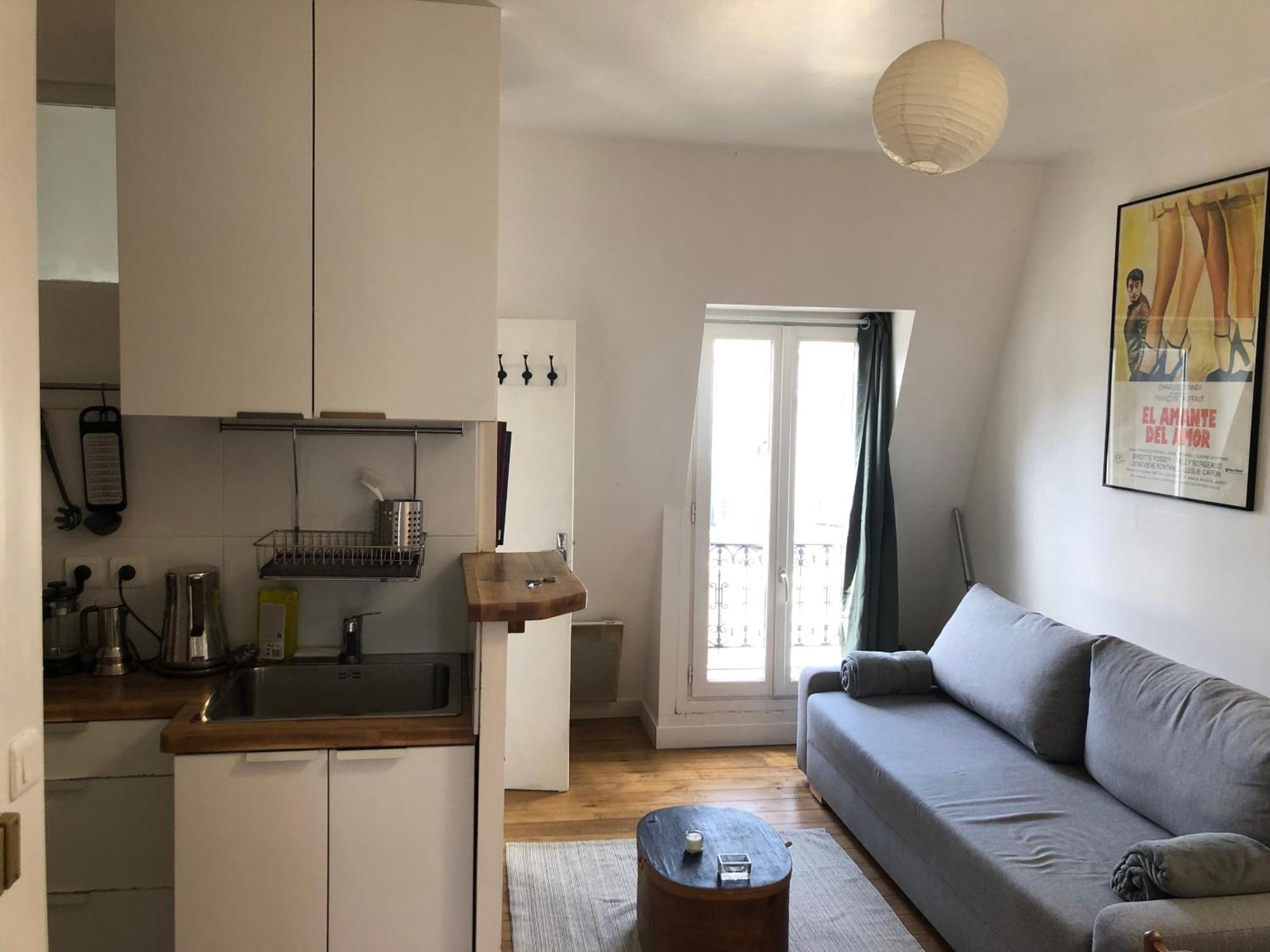 2 Pieces Sous Les Toits 6 Personnes Calme Lumineux Equipe Apartment *