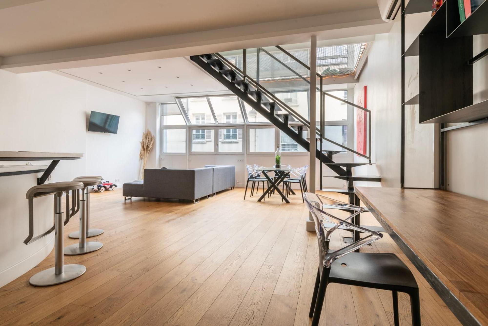 Loft Design & Familial Parc Des Buttes Chaumont Appartamento