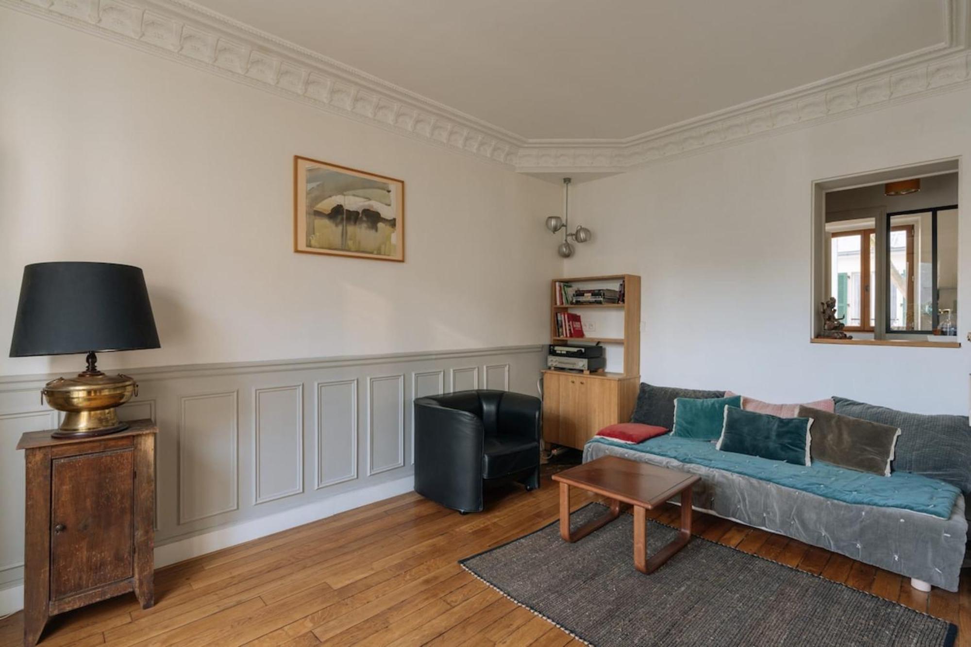 Luminous Parisian-style 1bd Apartmentbelleville *