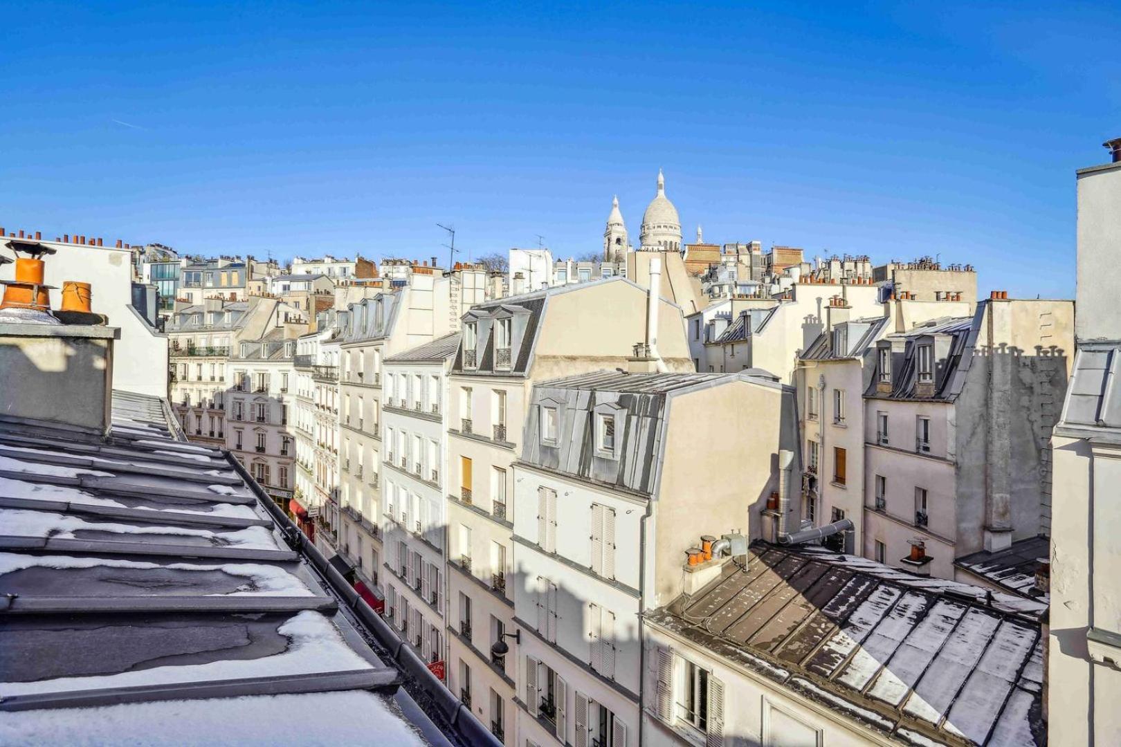Le Joyeux Dans Les Hauteurs De Montmartre Appartamento Parigi