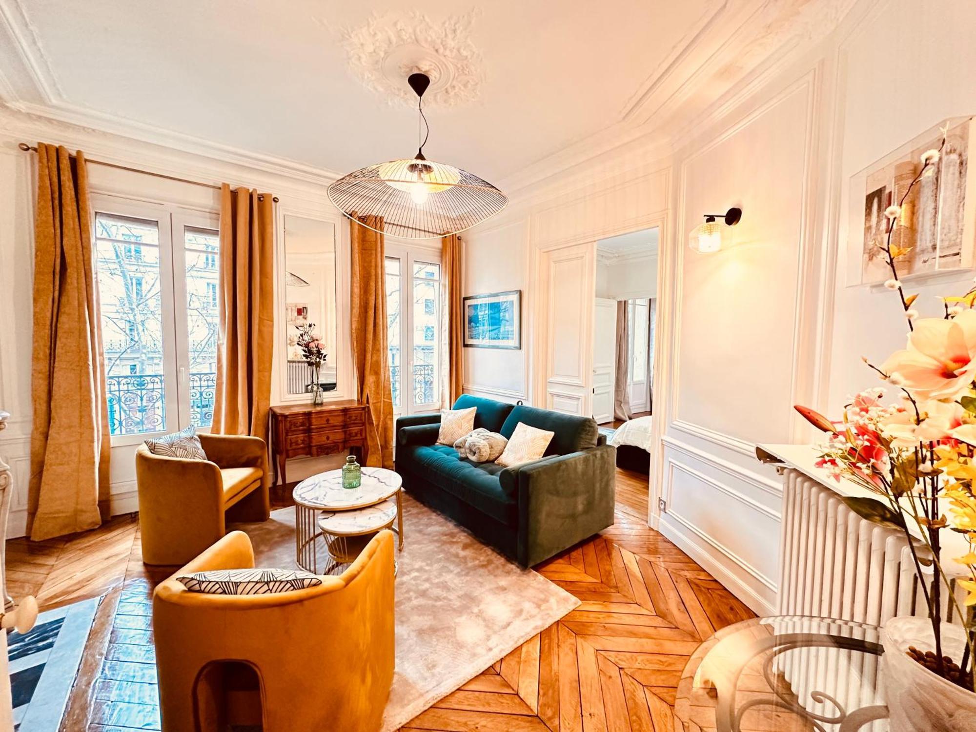 Charming 4-room Flat Near Eiffel Tower-8people-2 Bedrooms Appartamento *