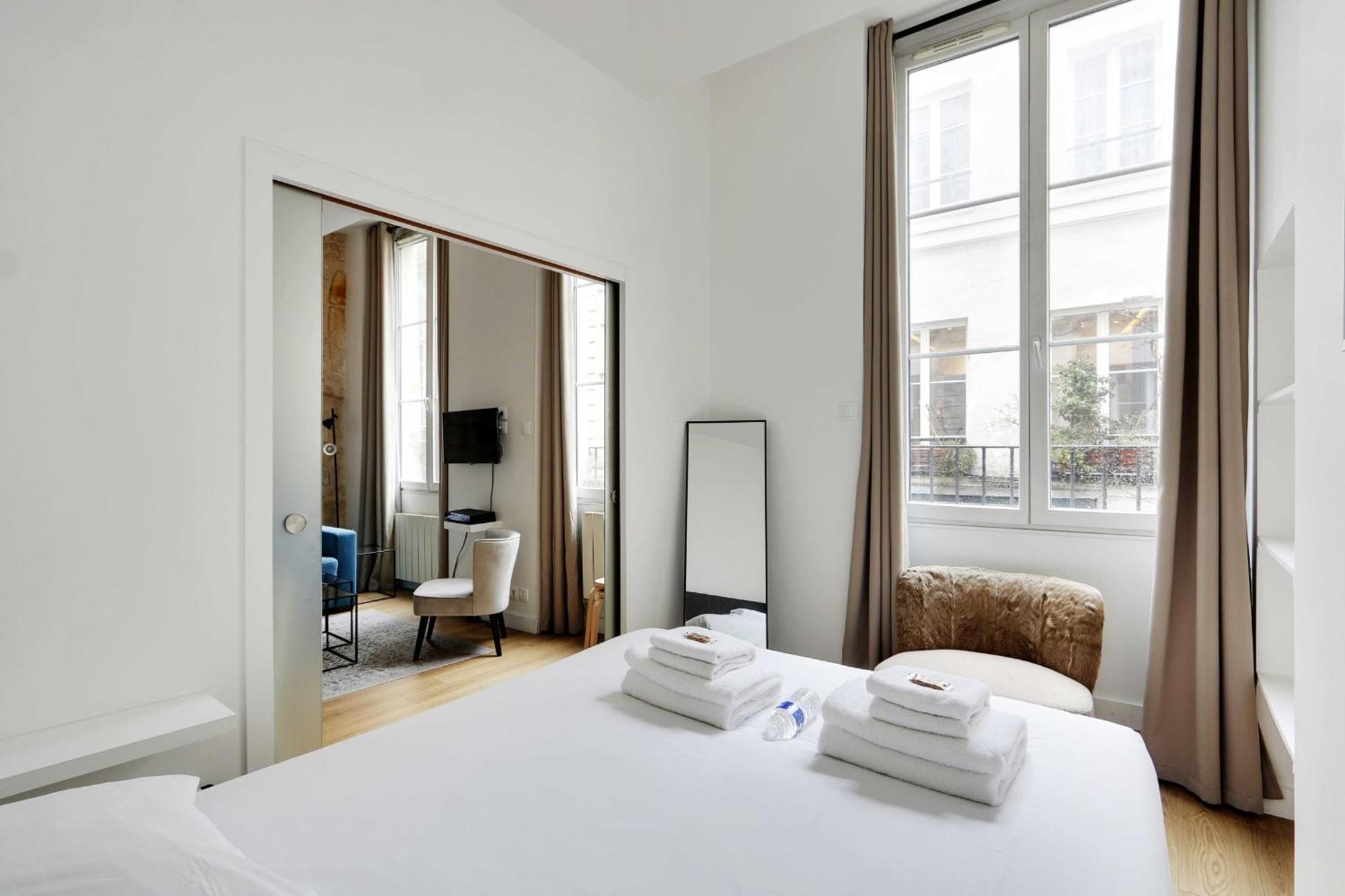Appartamento Confortable -1br 4p- Quartier Beaubourg *