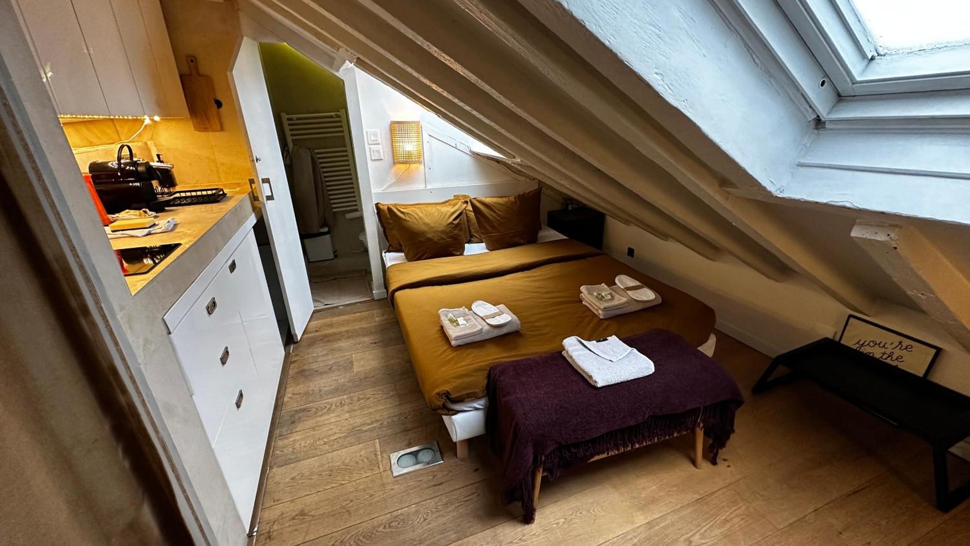 Marais Rooftop Studio - Metro Filles Du Calvaire Appartamento *