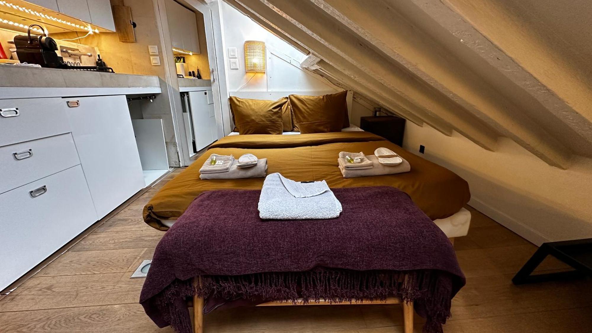 Marais Rooftop Studio - Metro Filles Du Calvaire Appartamento Parigi