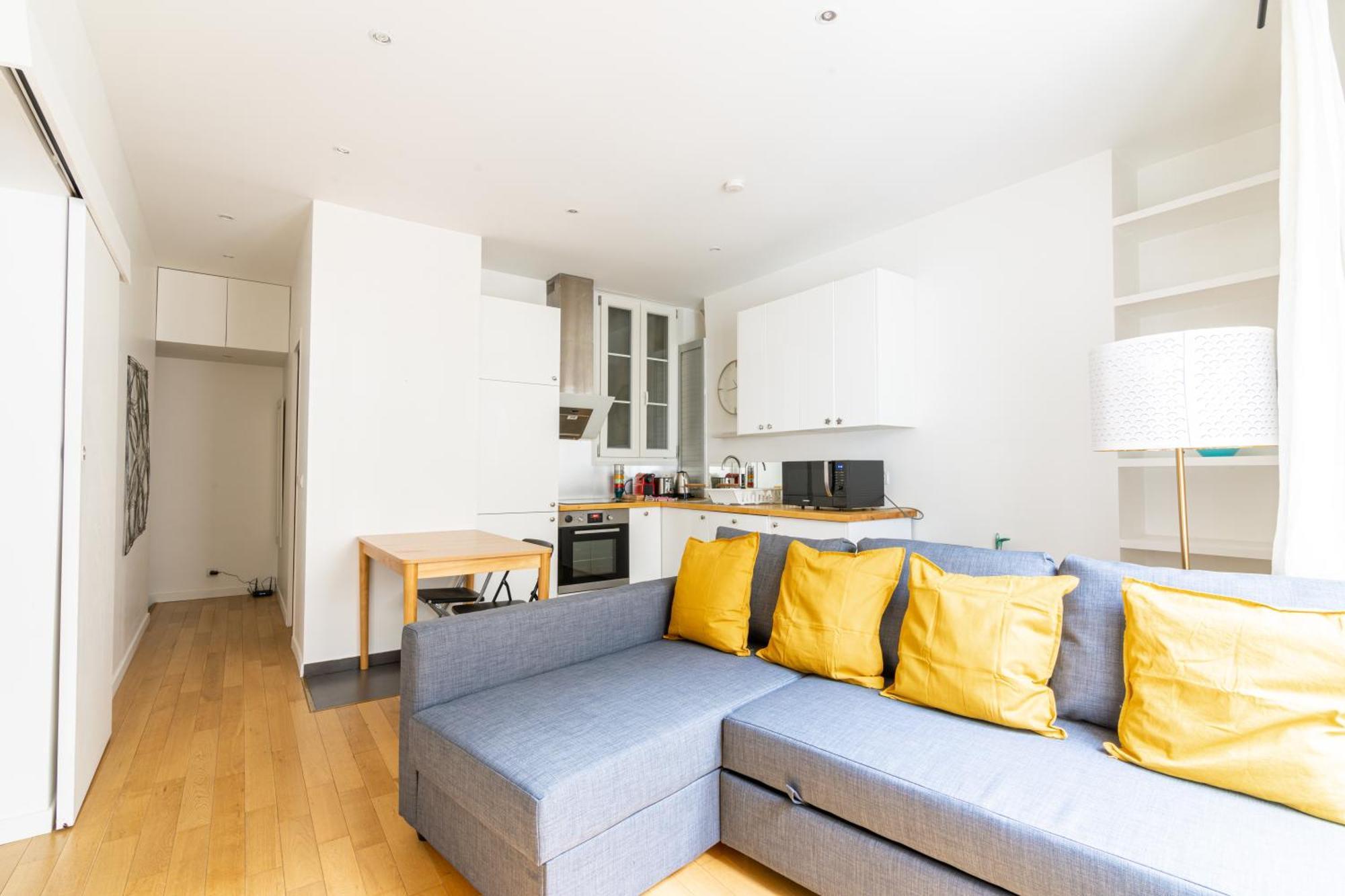 Luxurious 1 Bedroom Republique Vinaigriers Free Netflix