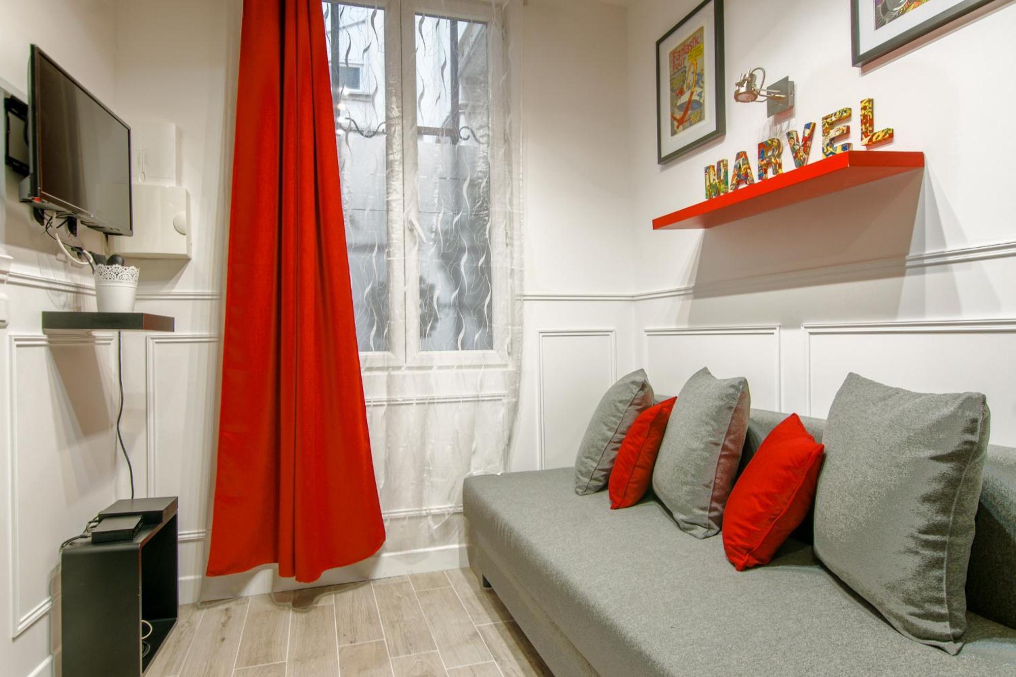 25 - Fun Duplex In Montorgueil Appartamento *