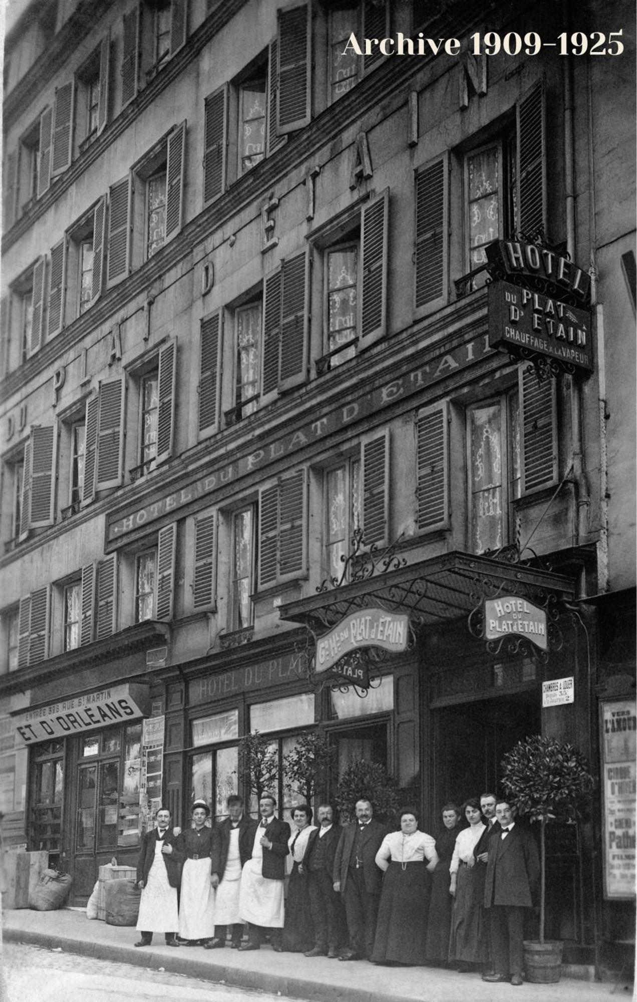 Hotel Du Plat D'etain Parigi