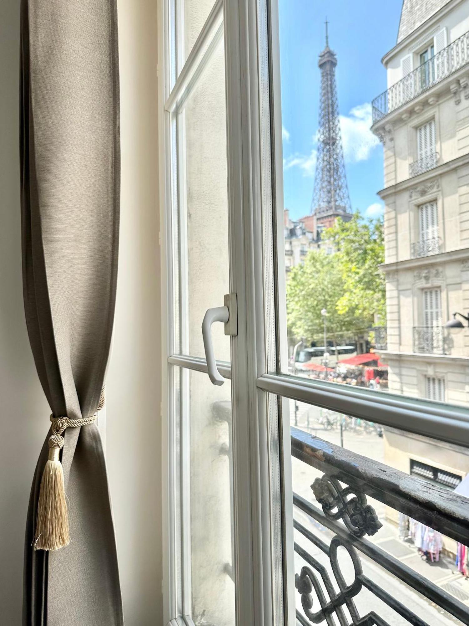 Apartment Charming With Eiffel Tower View *