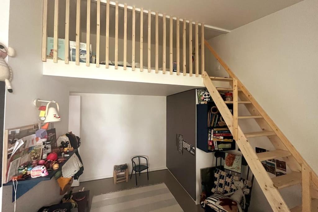 Loft Familial Avec Grand Jardin Verdoyant Parigi