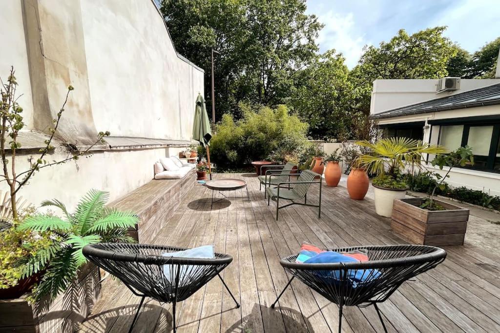 Loft Familial Avec Grand Jardin Verdoyant * Parigi