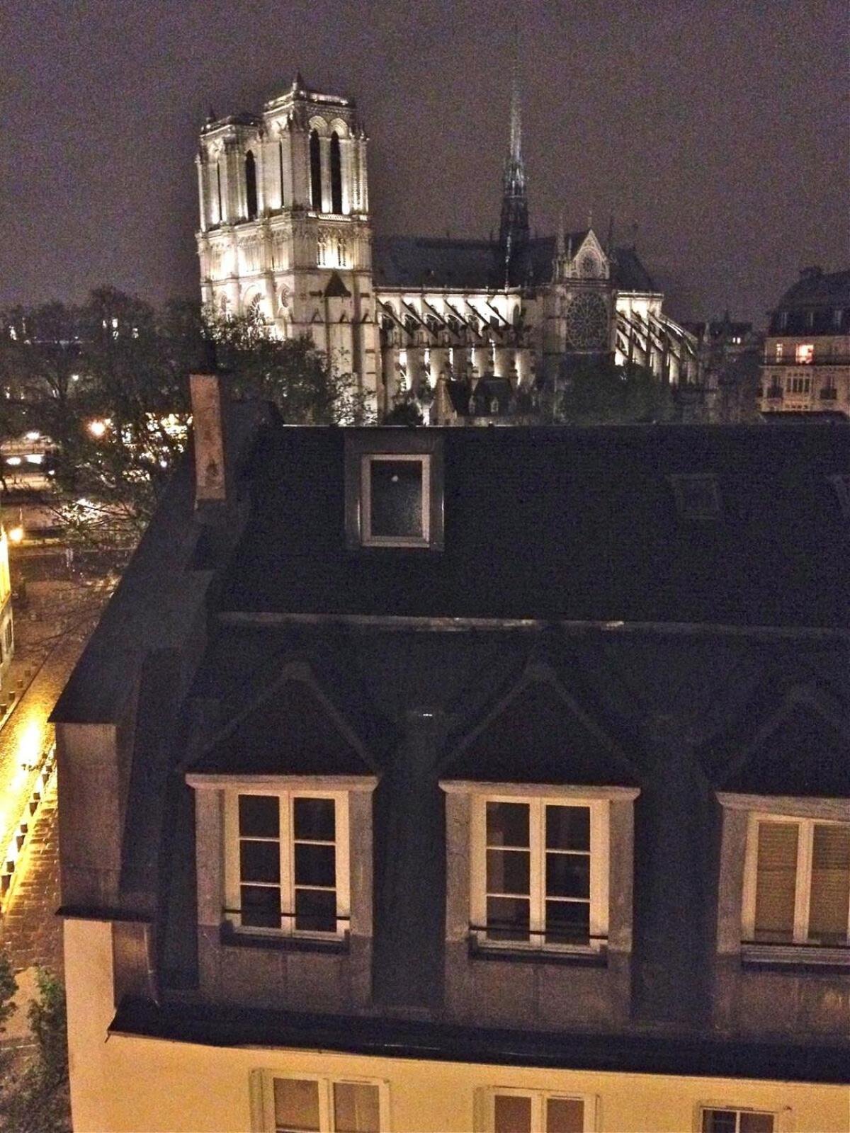 A Balcony On Notre Dame