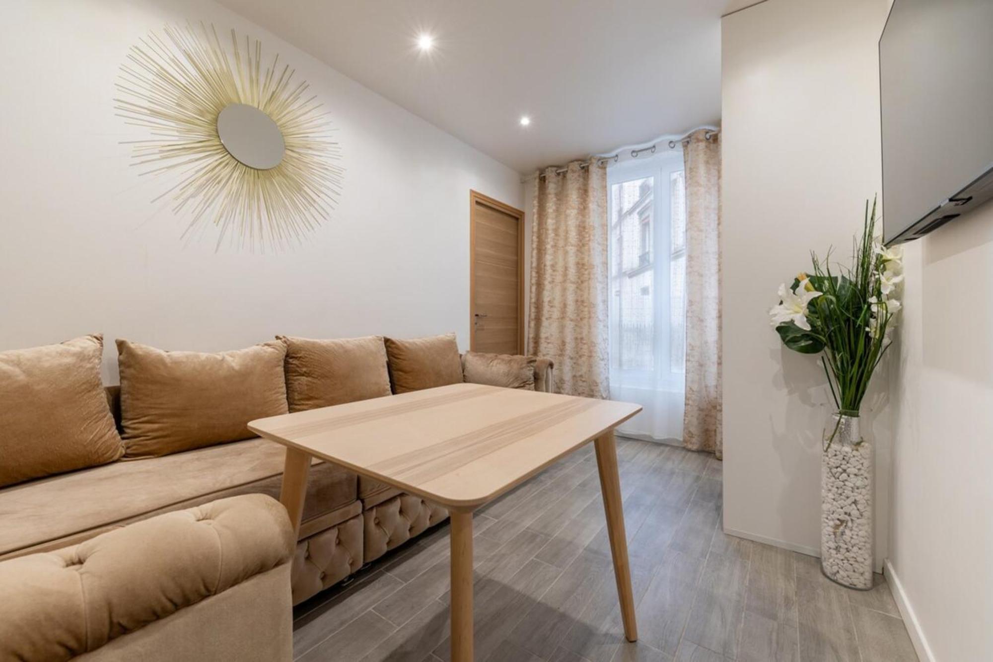 Stylish Contemporary 1bd Apartmentmenilmontant
