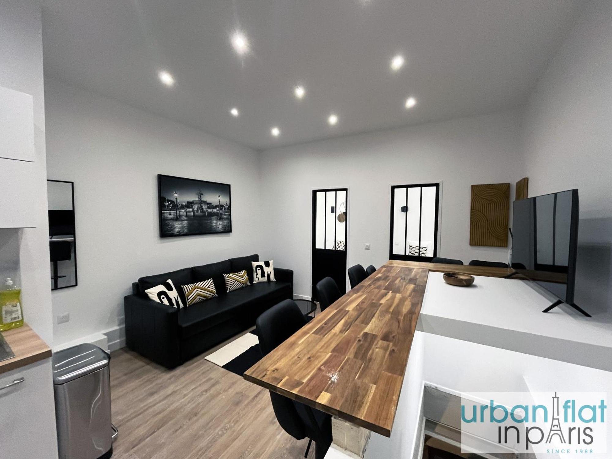 Urban Flat 01 - Charming 2 Bedroom Flat In Montorgueil
