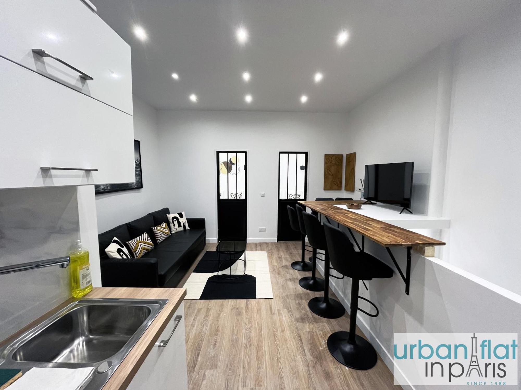 Urban Flat 01 - Charming 2 Bedroom Flat In Montorgueil * Parigi