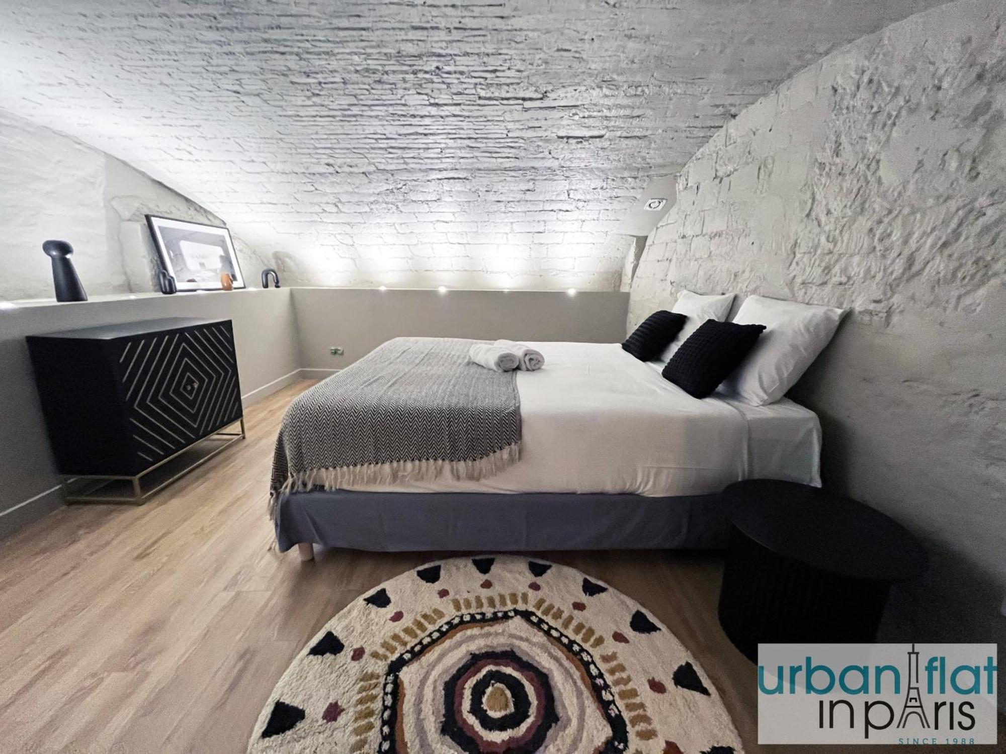 Urban Flat 01 - Charming 2 Bedroom Flat In Montorgueil
