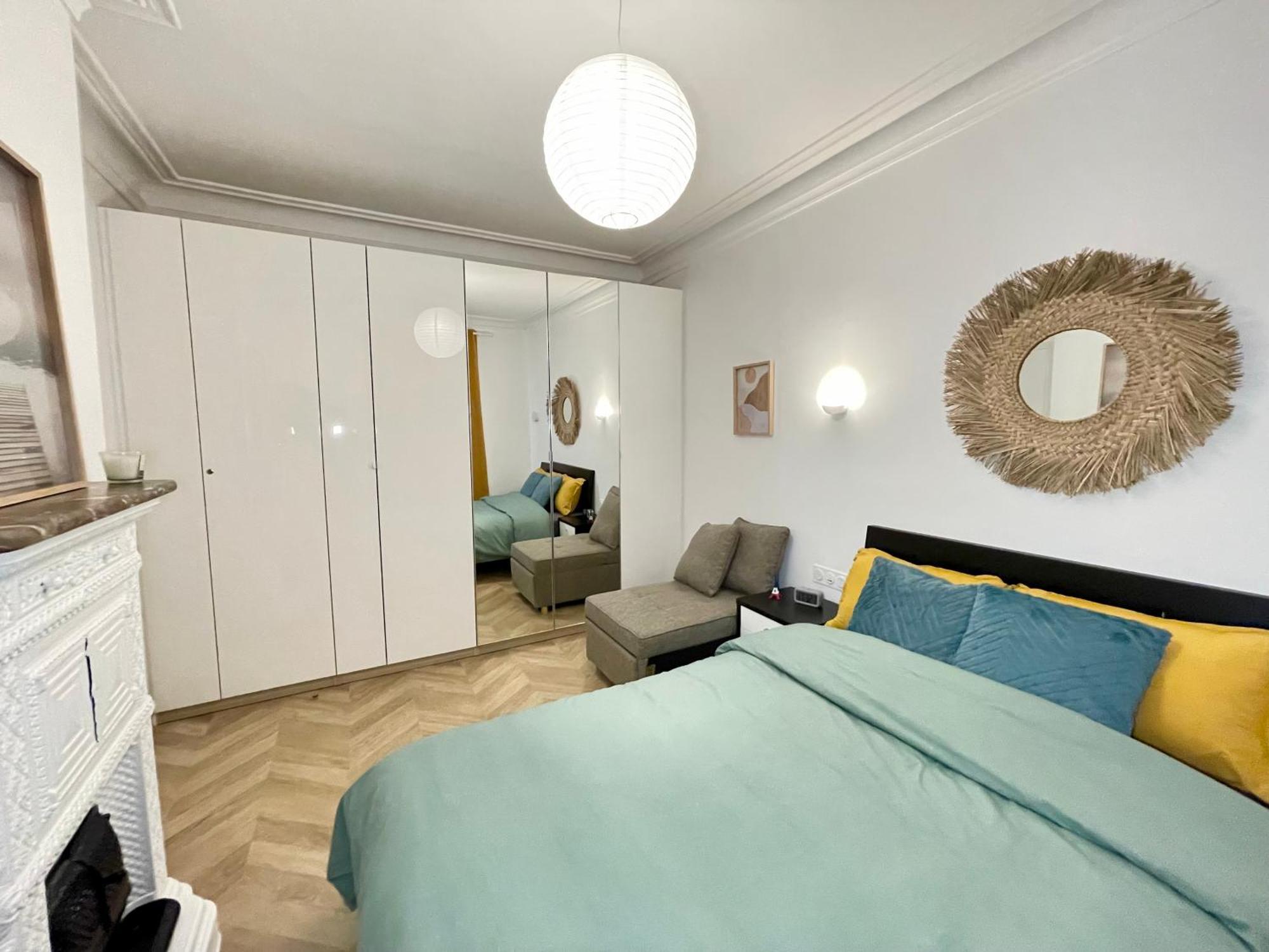 Apartment Paris-alesia Super 2 Pieces De 39m2 - Tres Cosy Pour 1 - 5 Personnes Totalement Refait A Neuf -entire Luxurious And Warm -paris Alesia 14eme - Proche Aeroport Paris-orly - Parc Des Expositions Porte De Versailles Free Wifi Gratu Paris