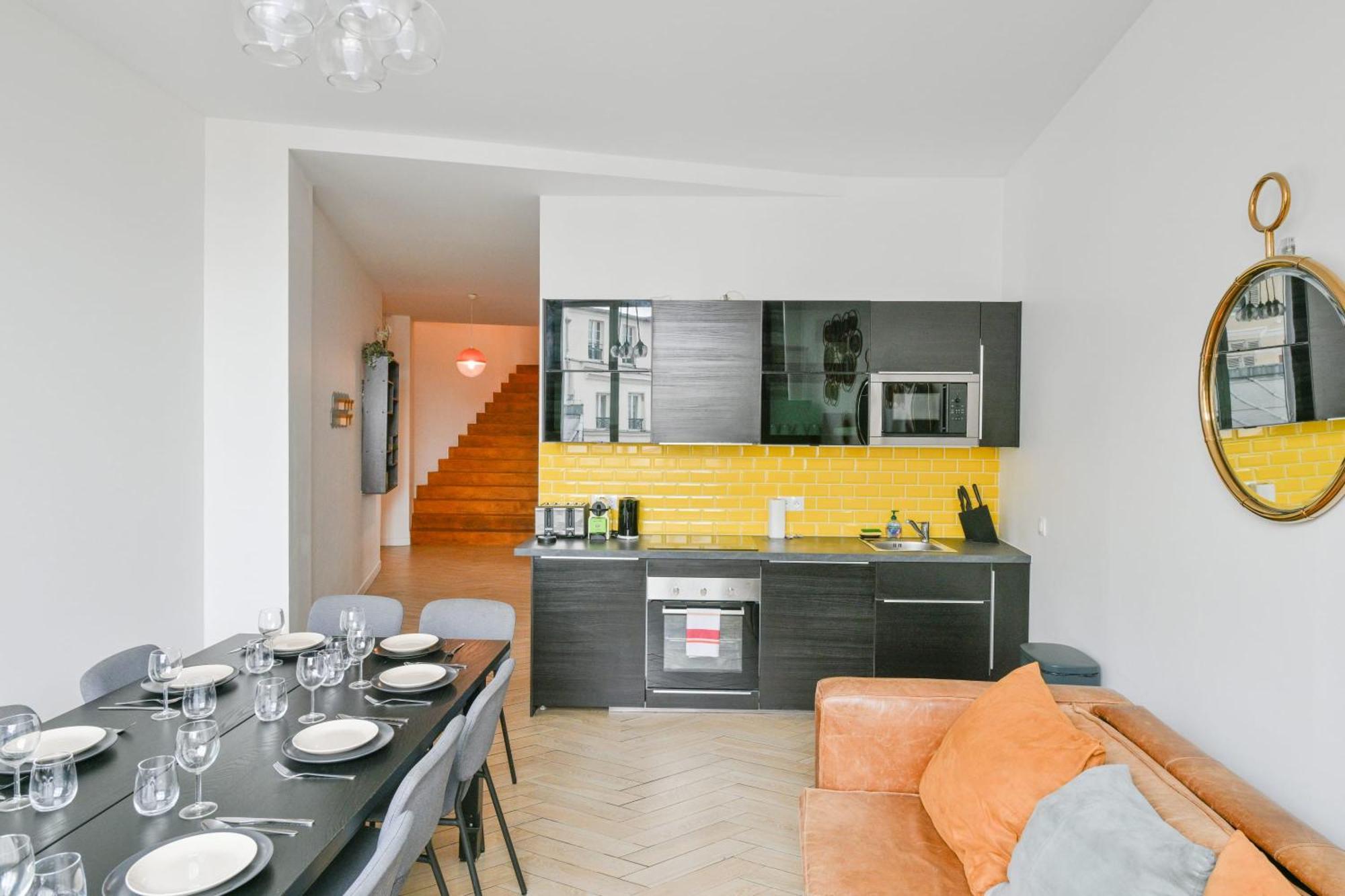 Appartamento Sacre-coeur Modern 4bd With Sauna For 10 Guests! *