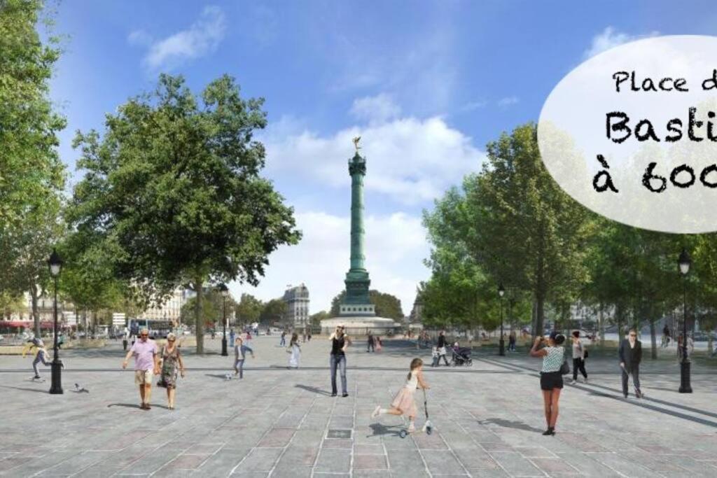Appartamento Magnifique De Charme Au Coeur De Parigi
