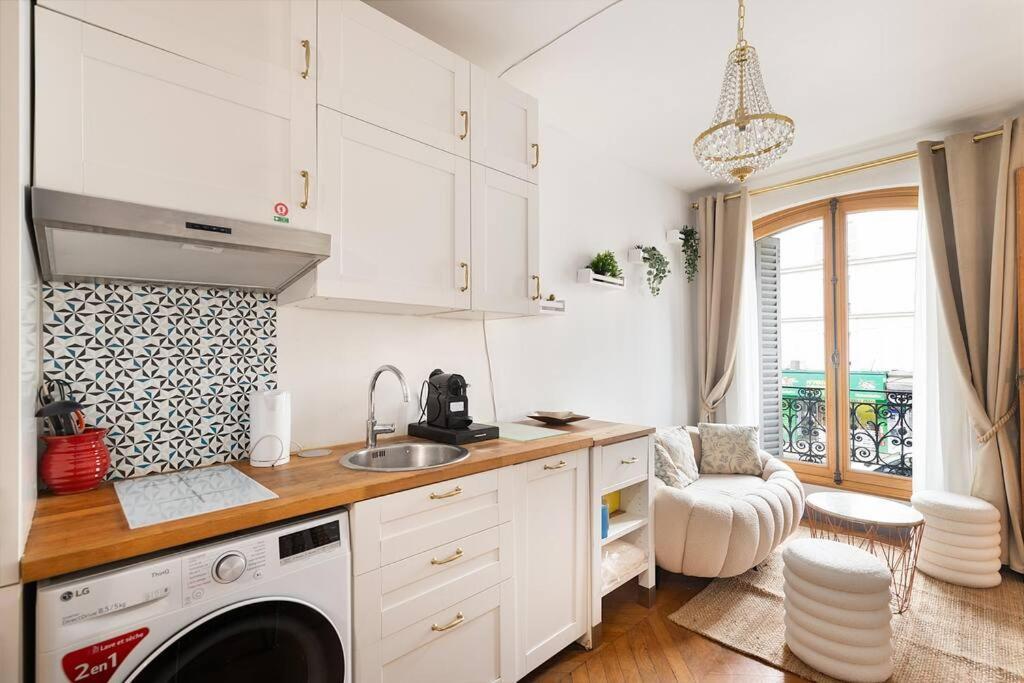 Appartamento Haussmannian Elegance Close To Montmartre