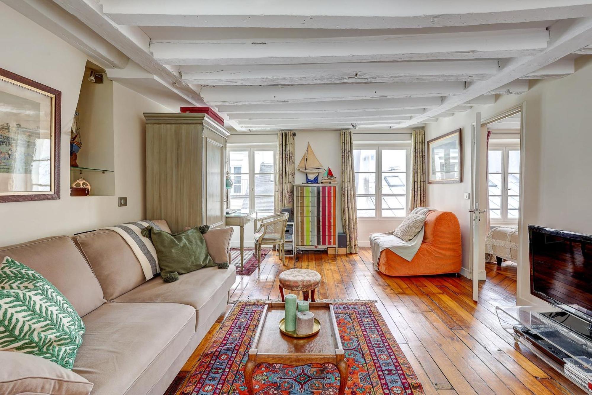 Appartamento Pompidou & Louvre - 1br - Cityapartmentstay
