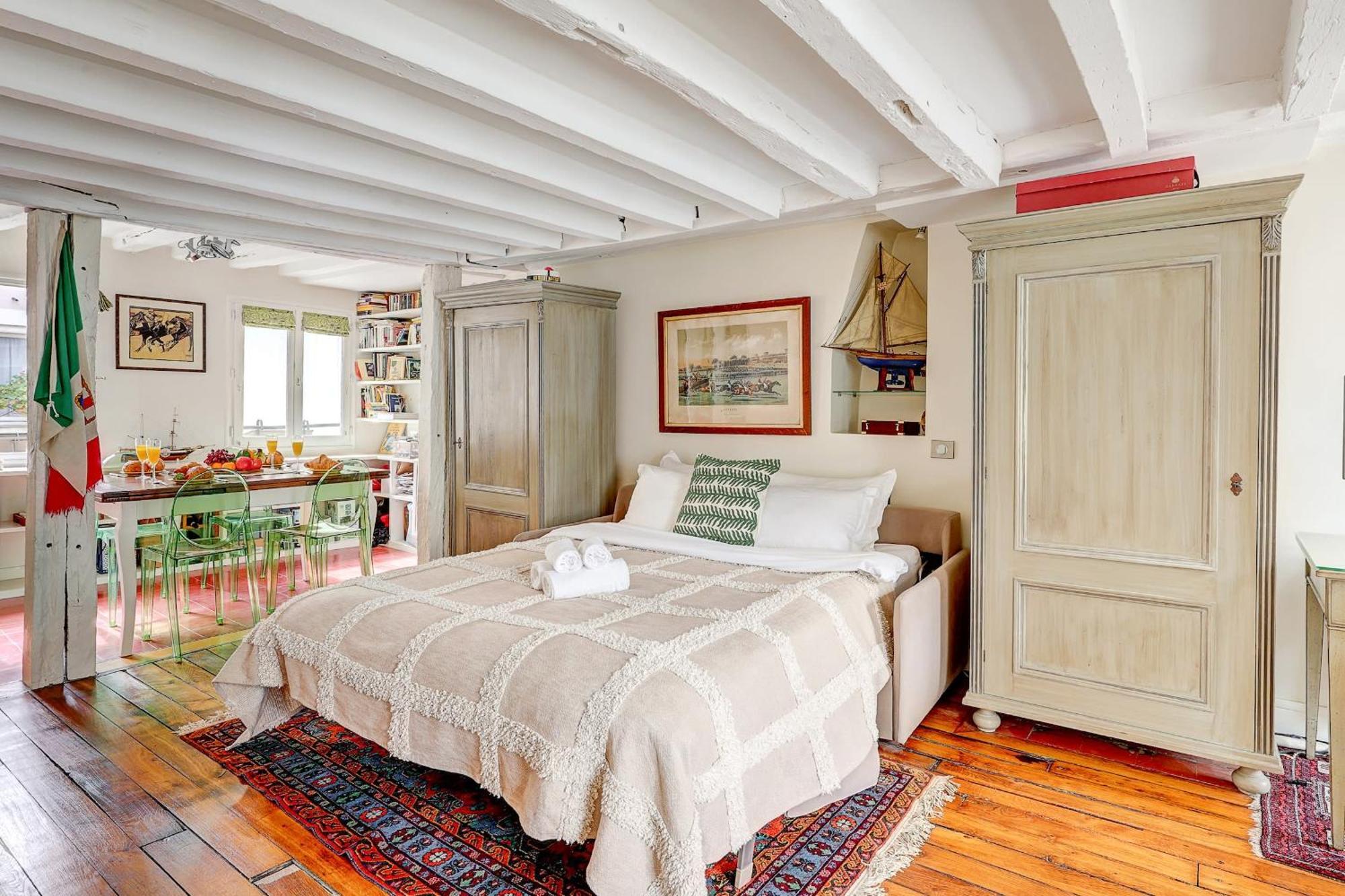 Pompidou & Louvre - 1br - Cityapartmentstay Appartamento