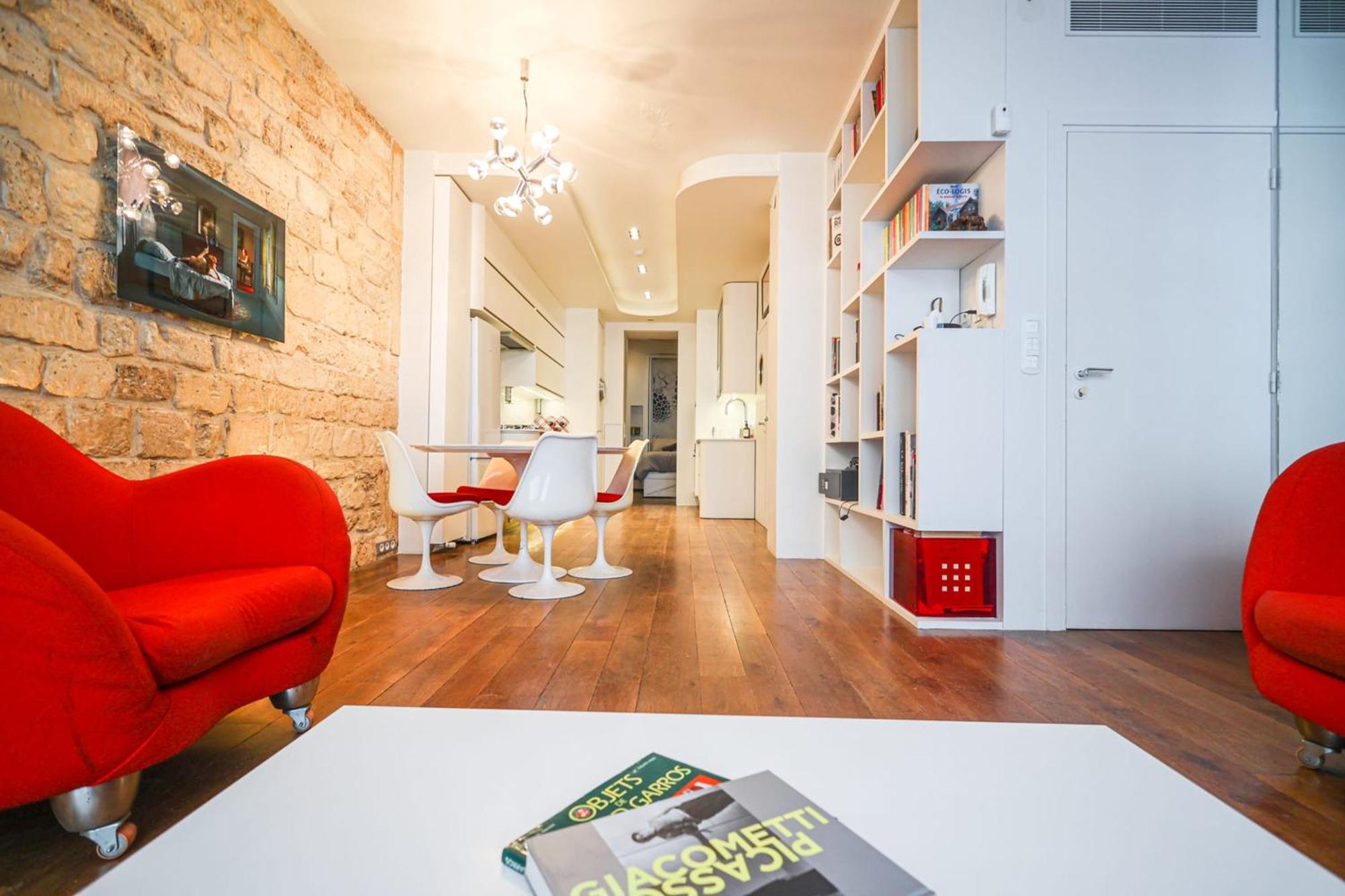 Appartamento Elegant Climatise De 65 M2 Avec 2 Ch Parigi