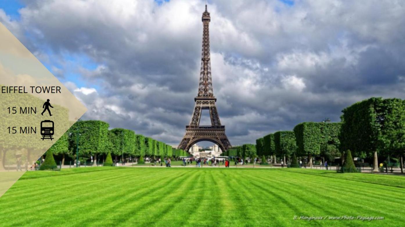 De Standing 3 - Tour Eiffel/invalides *