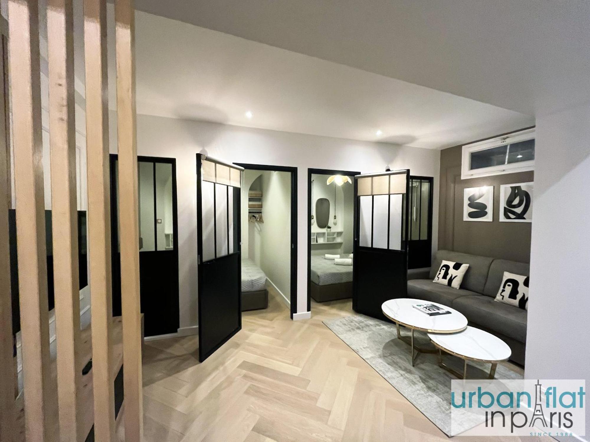 Apartment Urban Flat 178 - Cosy Chic 2 Bedroom Flat In Paris