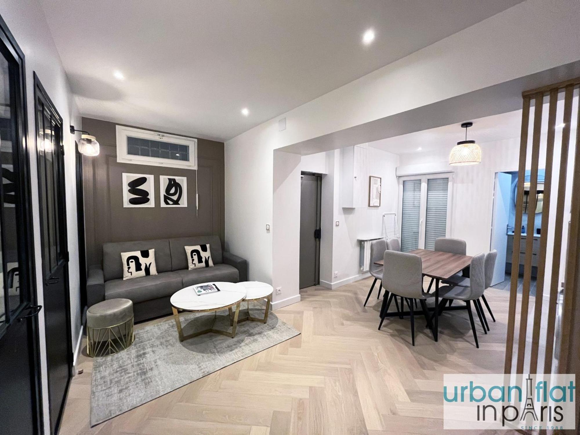 Urban Flat 178 - Cosy Chic 2 Bedroom Flat In Apartment Paris