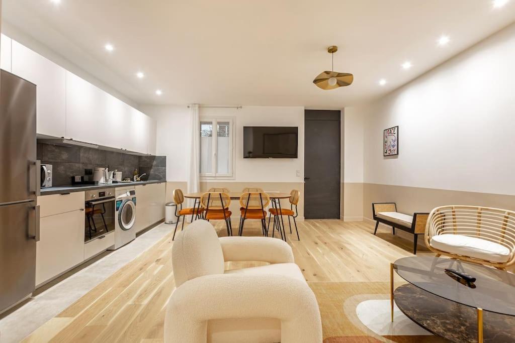 6pers#3 Bedrooms#2 Bathrooms#paris 19 *